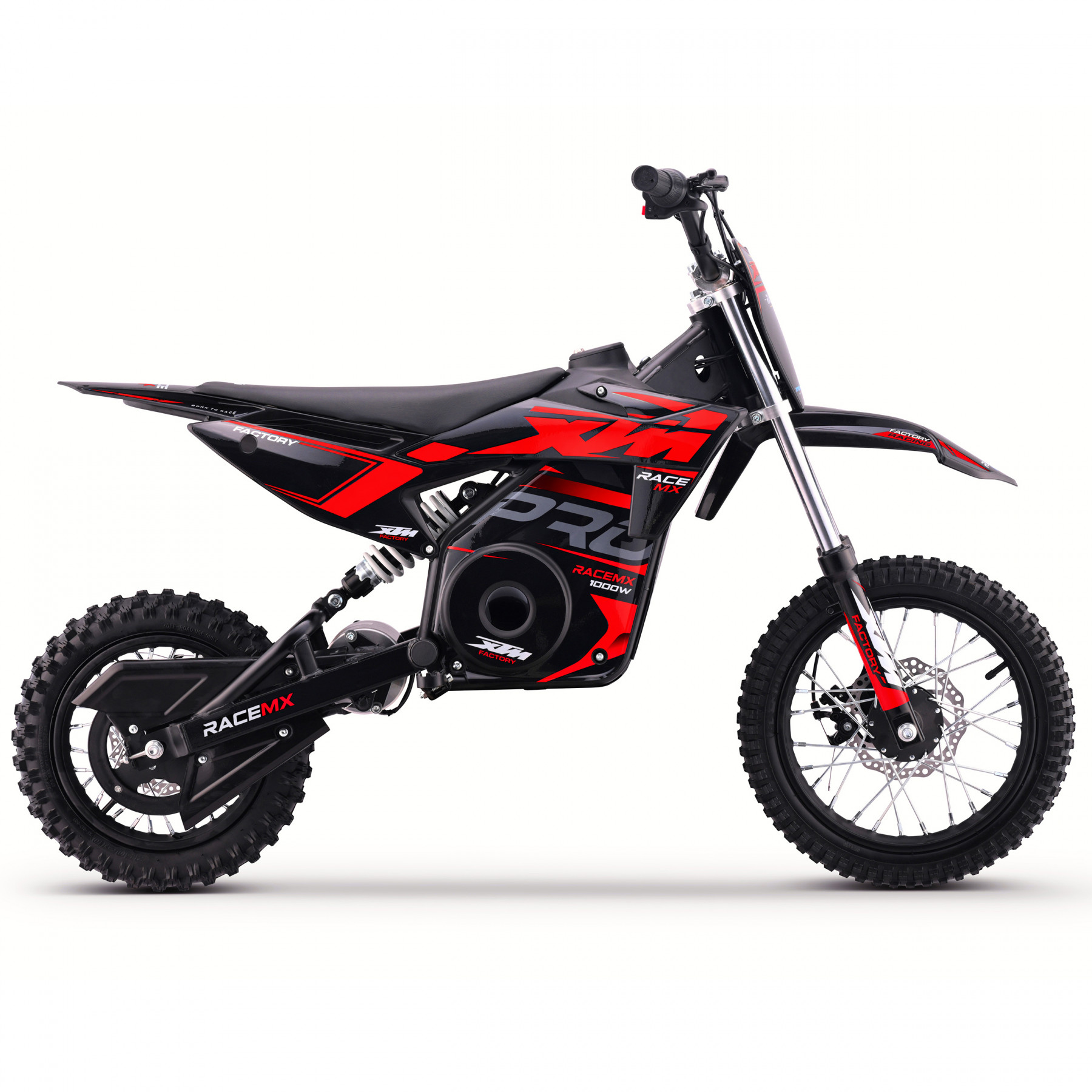 2027 XTM RACEMX 36V 1000W LITHIUM ELECTRIC DIRT BIKE 12/10