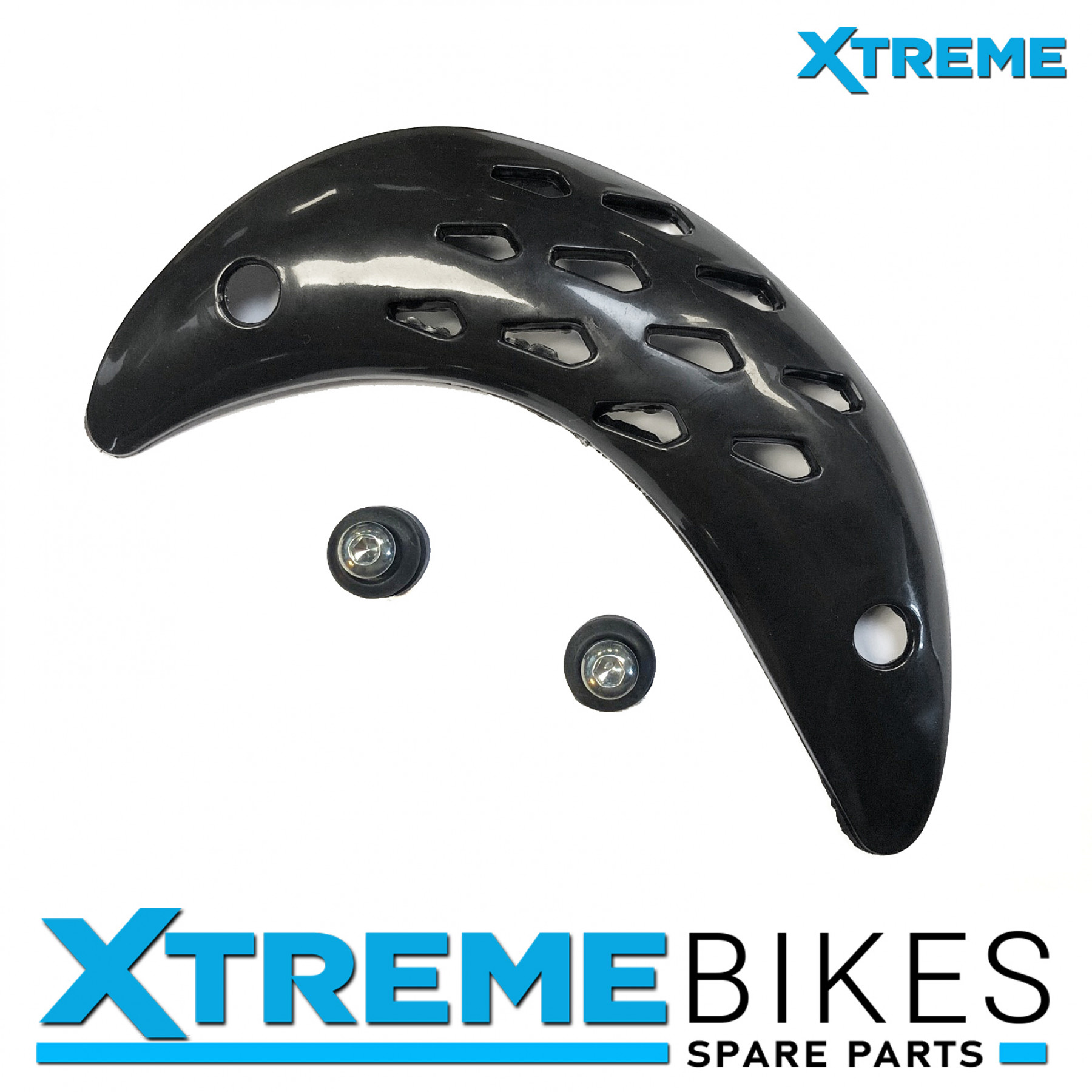 MINI DIRT BIKE COMPLETE HEAT SHIELD WITH SPACERS AND BOLTS FOR EXHAUSTS 49-50cc