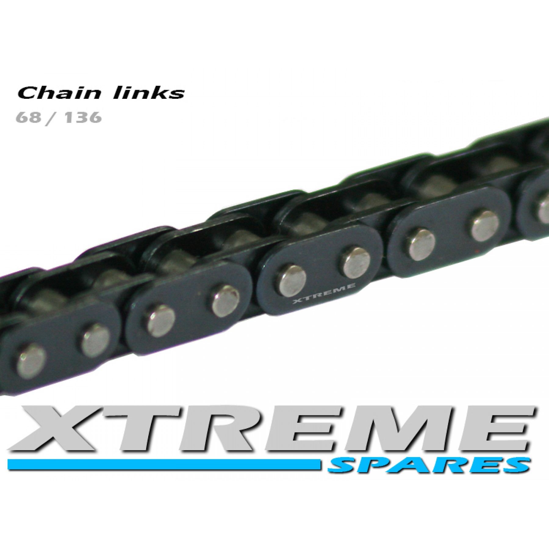 MINI DIRT BIKE / QUAD NEW CHAIN 68 - 136 LINK 