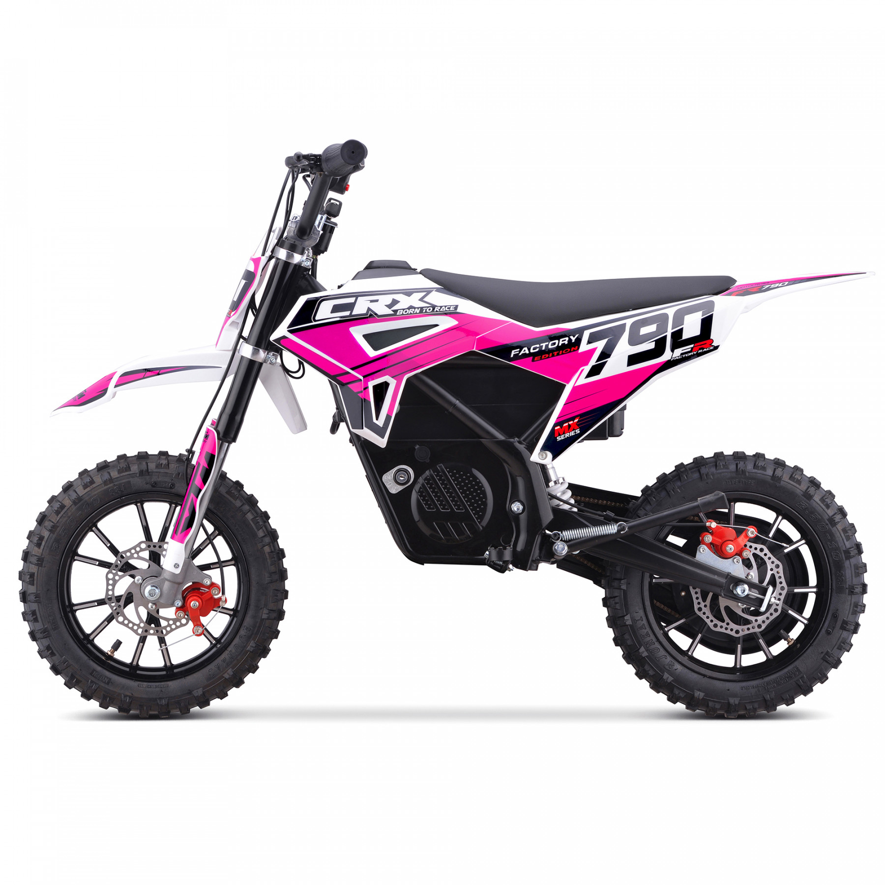 XTM CRX 36V 790W LITHIUM ELECTRIC DIRT BIKE PINK