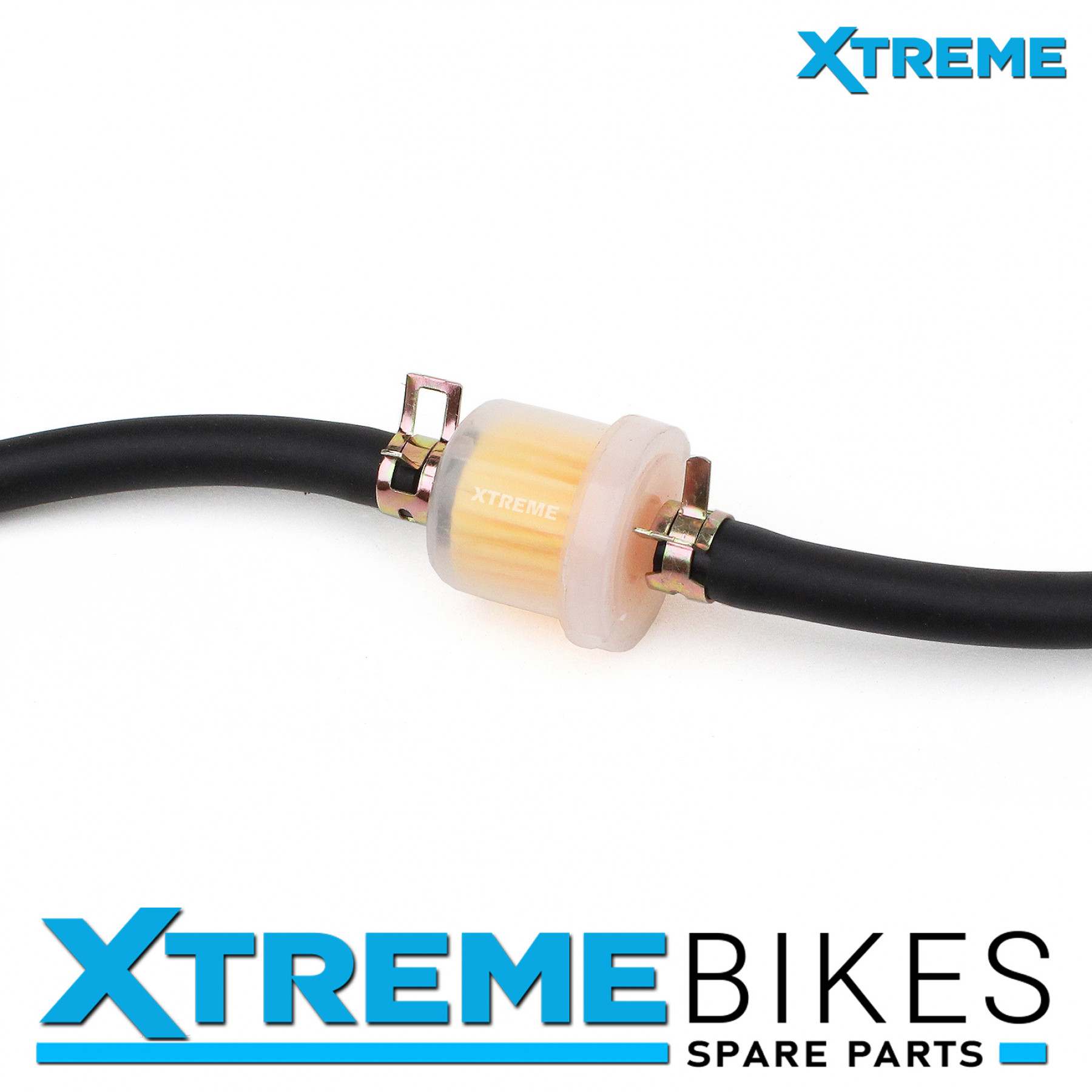 MINI DIRT BIKE/ QUAD NEW FUEL FILTER & PETROL HOSE PIPE WITH CLIPS 49-50cc