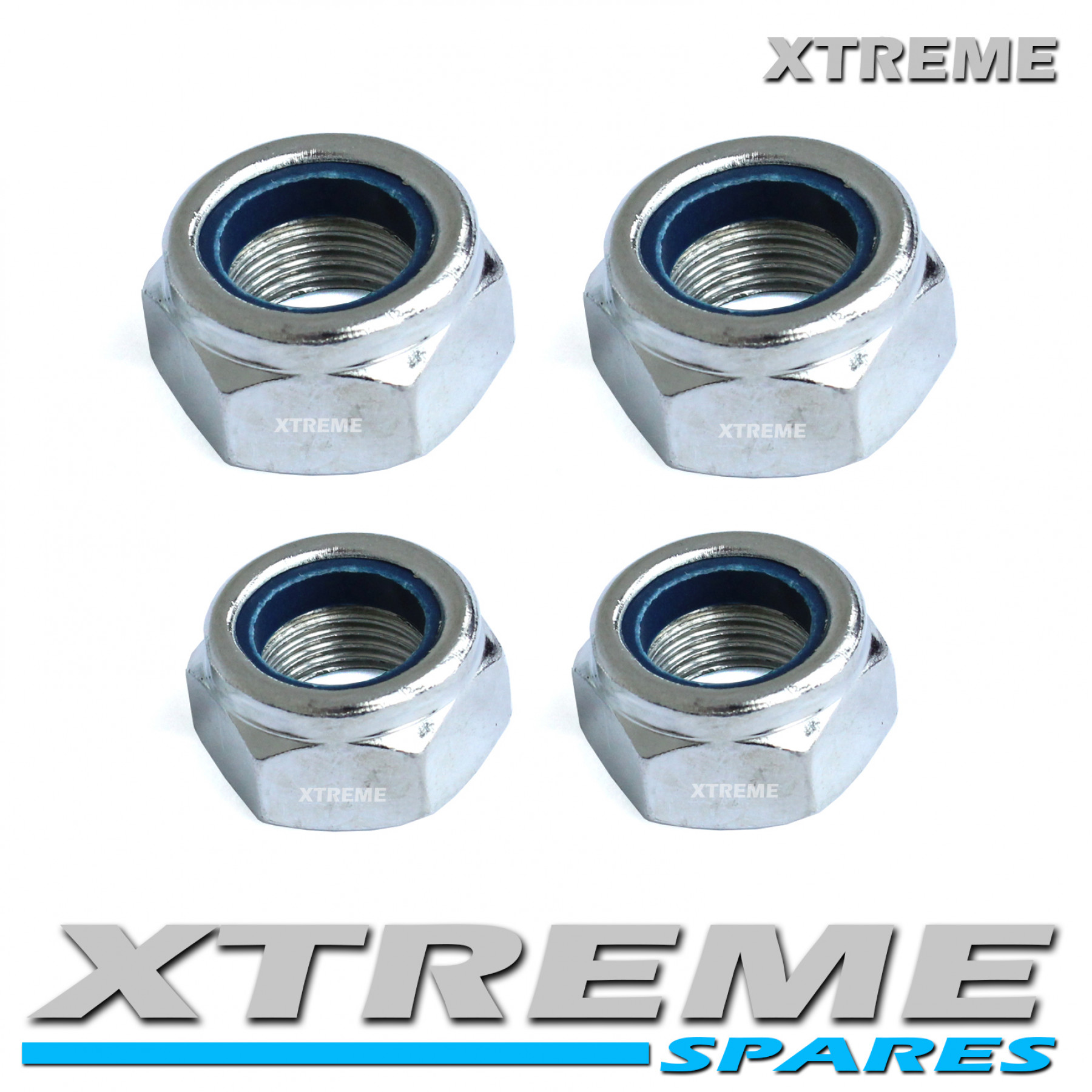 MINI QUAD FRONT AND REAR WHEEL NUT SET 