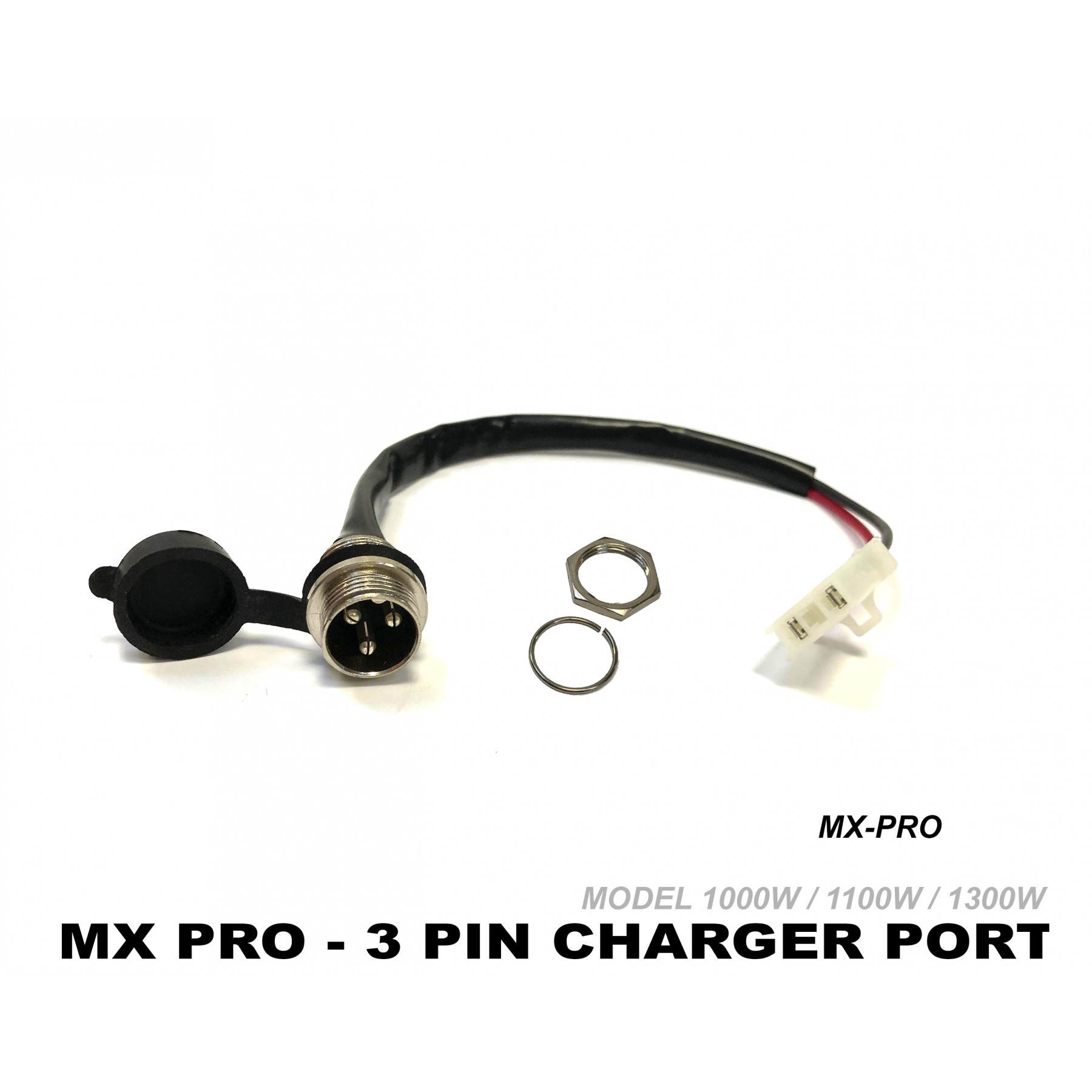 XTREME ELECTRIC XTM MX-PRO 36V REPLACEMENT 3 PIN CHARGER POINT