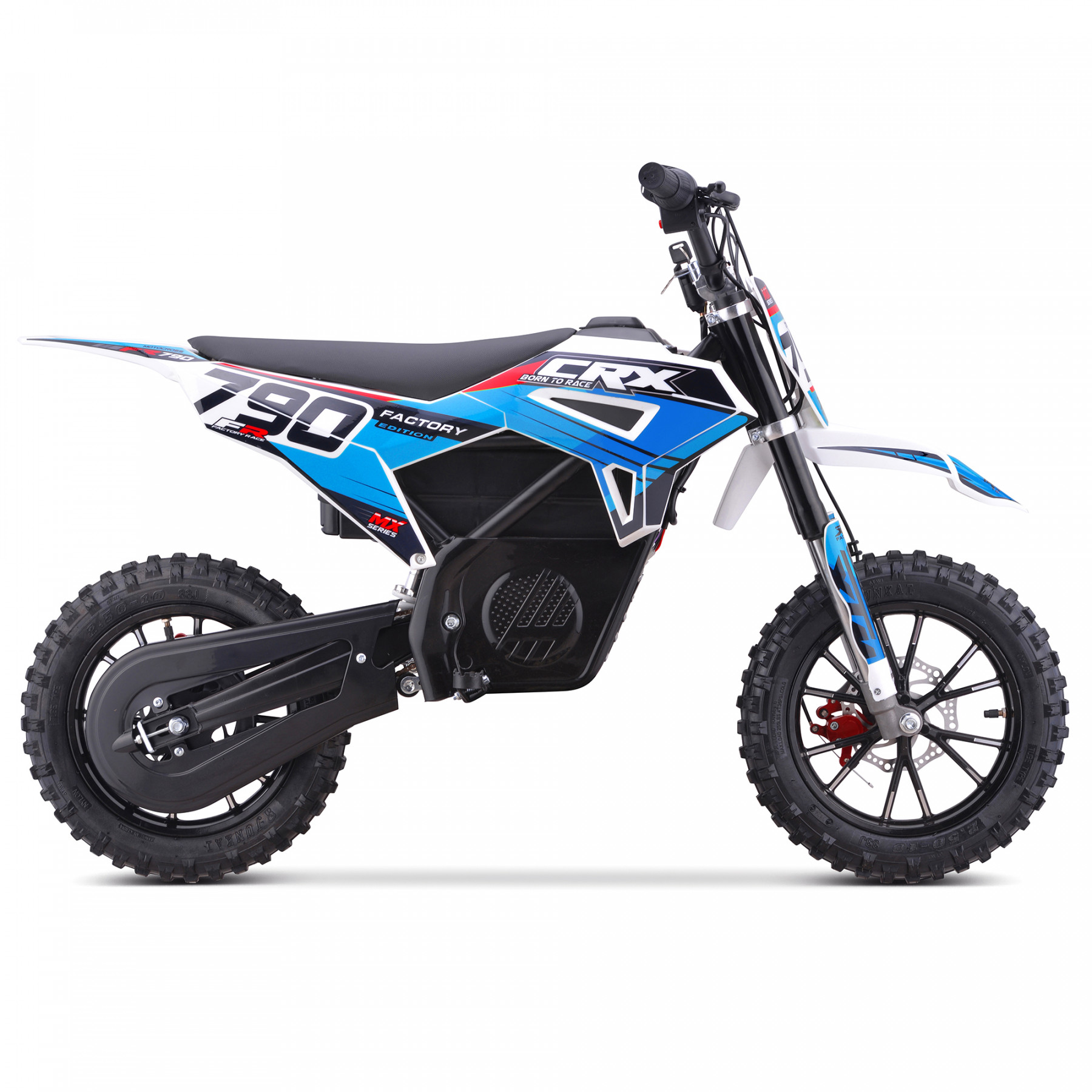 XTM CRX 36V 790W LITHIUM ELECTRIC DIRT BIKE BLUE