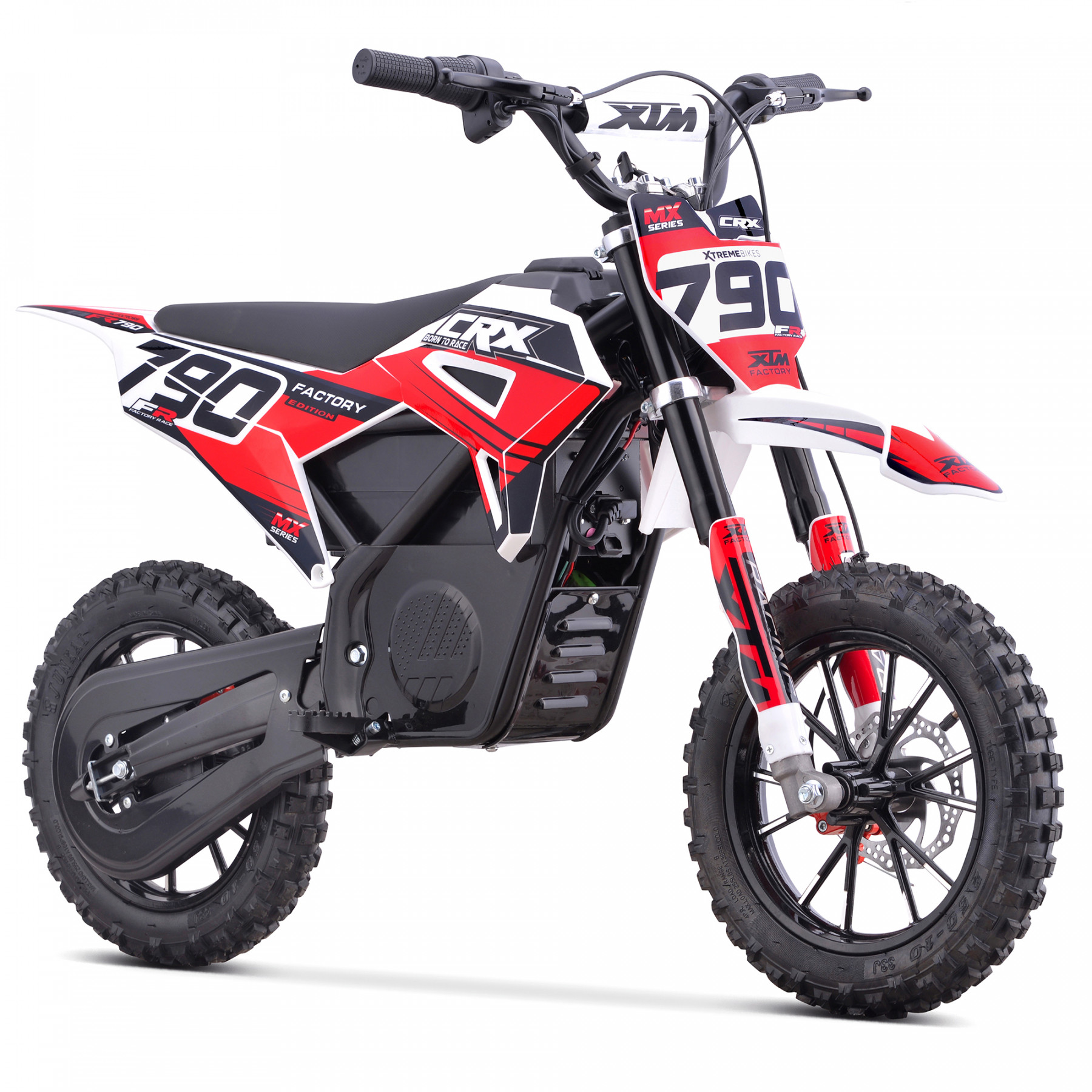 XTM CRX 36V 790W LITHIUM ELECTRIC DIRT BIKE RED