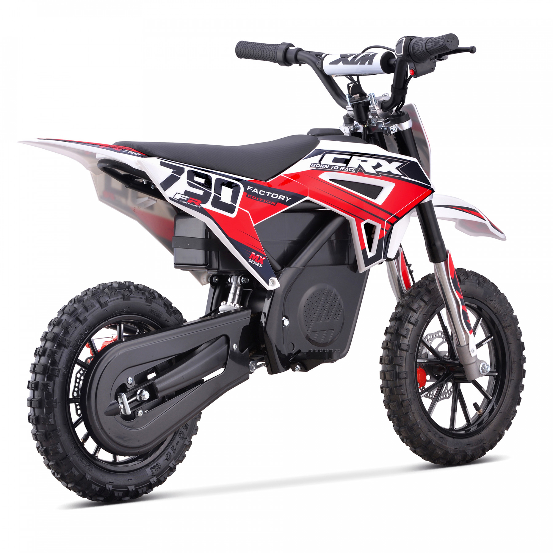 XTM CRX 36V 790W LITHIUM ELECTRIC DIRT BIKE RED