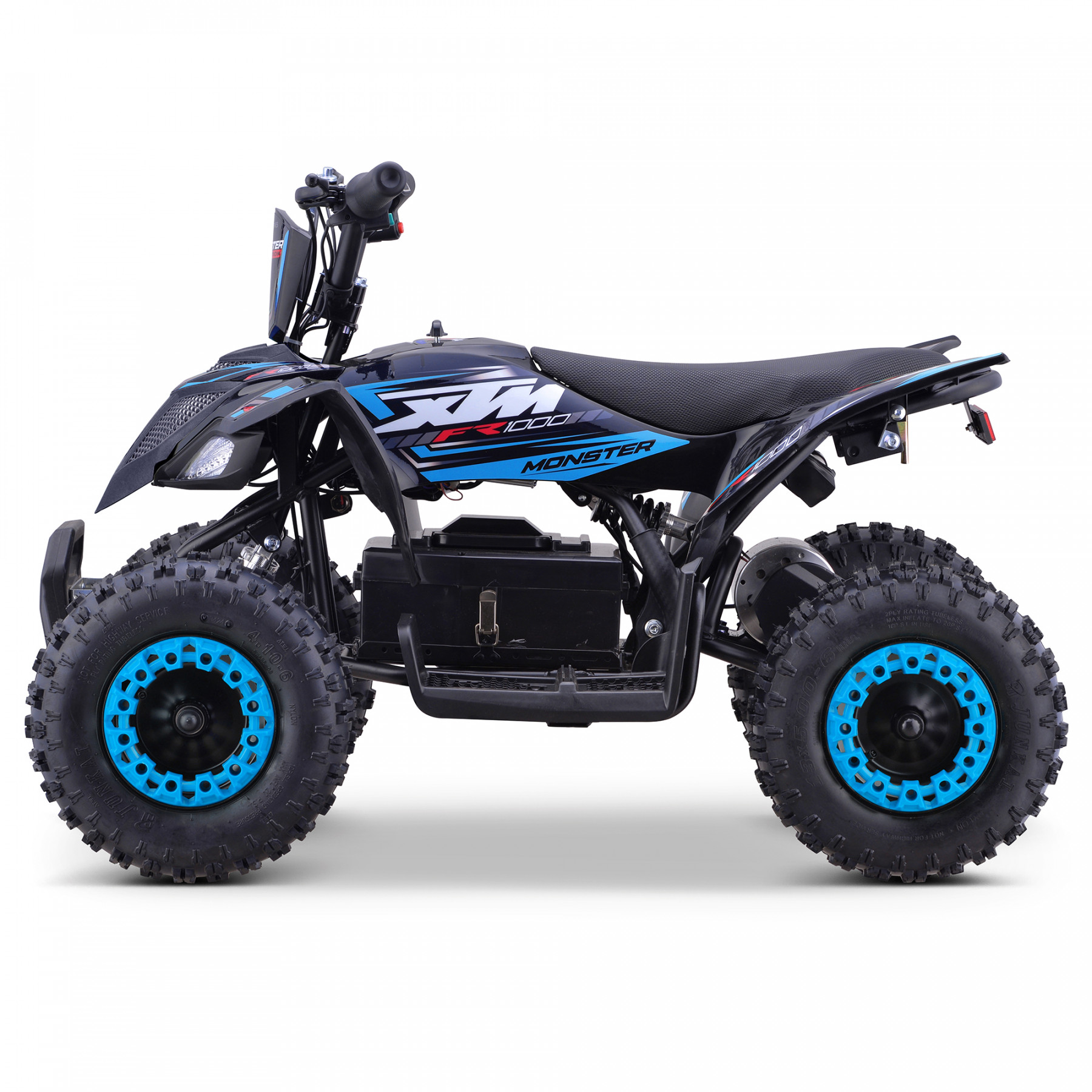 XTM MONSTER 36V 1000W ELECTRIC QUAD BIKE BLUE