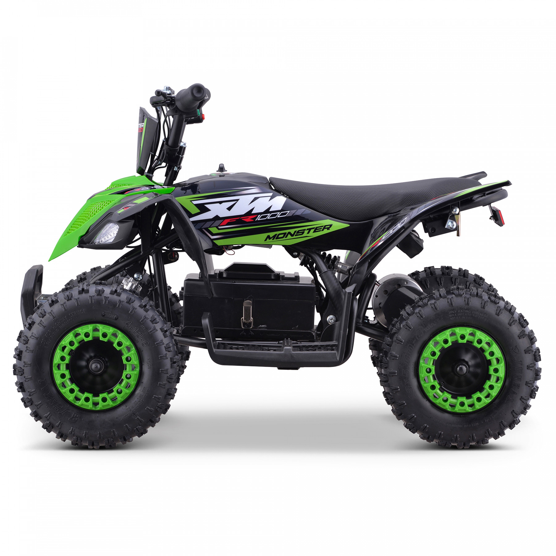 XTM MONSTER 36V 1000W ELECTRIC QUAD BIKE GREEN