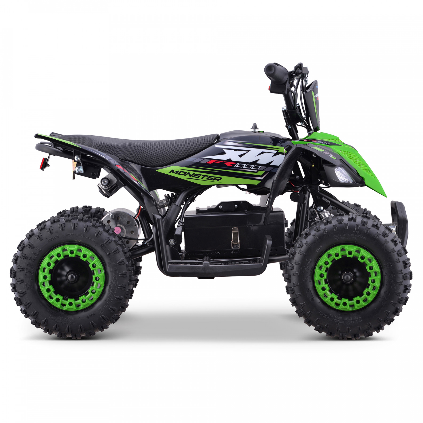 XTM MONSTER 36V 1000W ELECTRIC QUAD BIKE GREEN