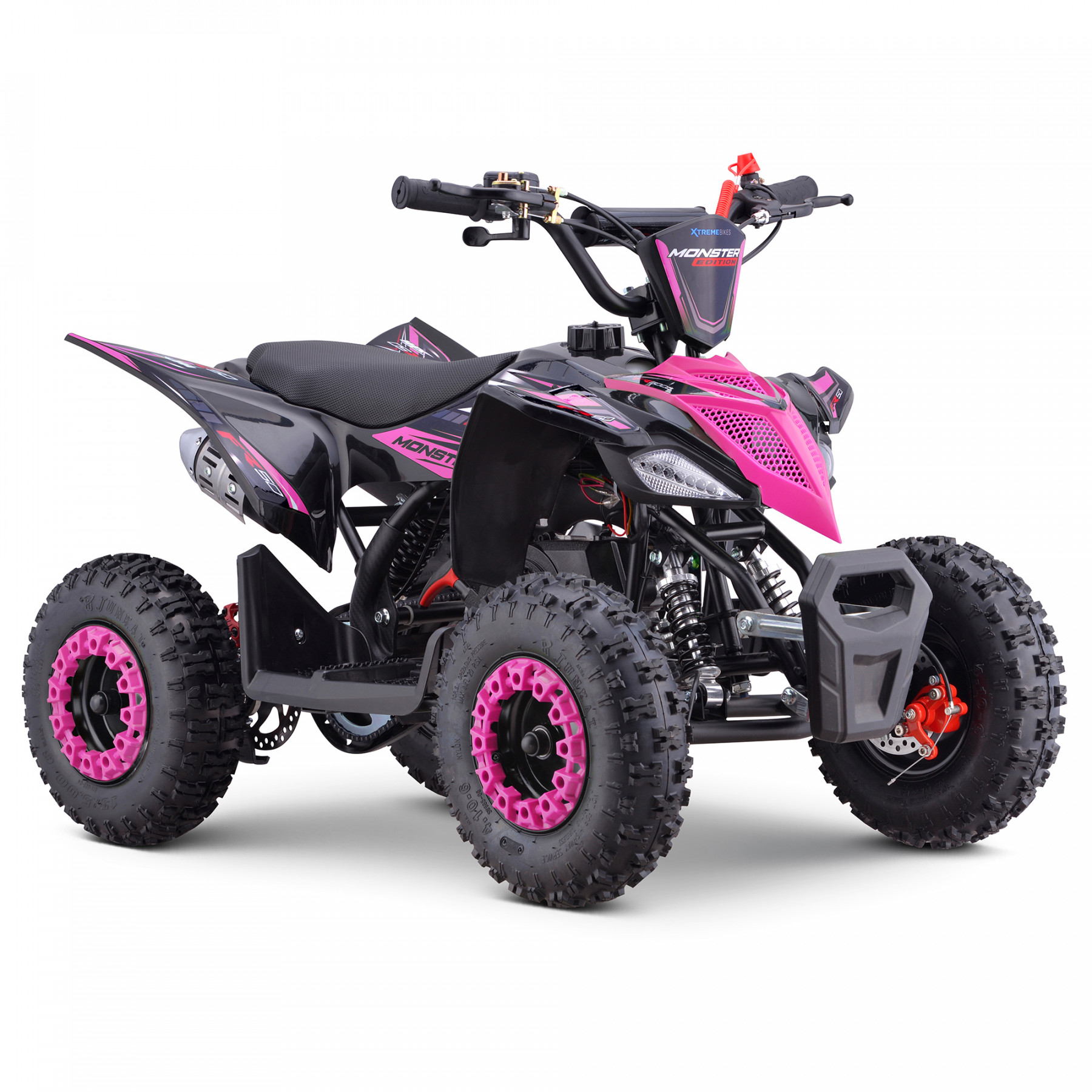 XTM MONSTER 50cc PETROL QUAD BIKE PINK