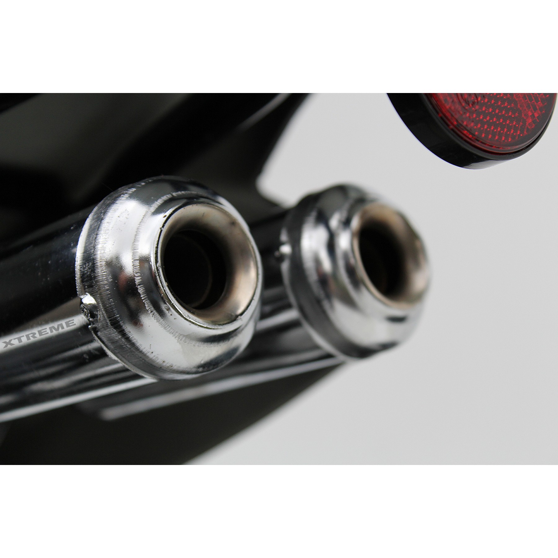 NITRO QUAD TWIN EXHAUST PIPE FOR 50CC NITRO QUAD