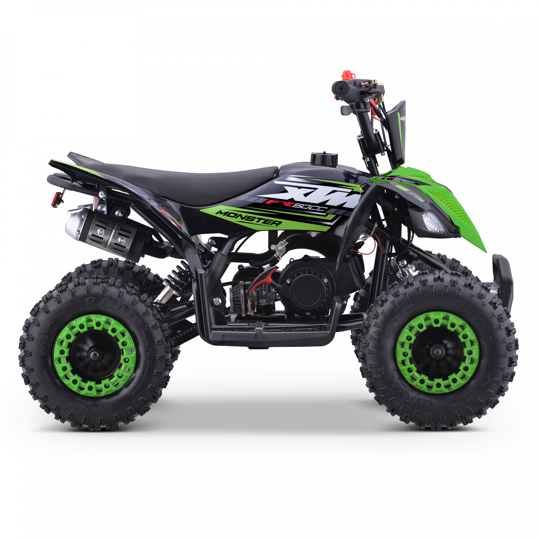 XTM MONSTER 50cc PETROL QUAD BIKE GREEN