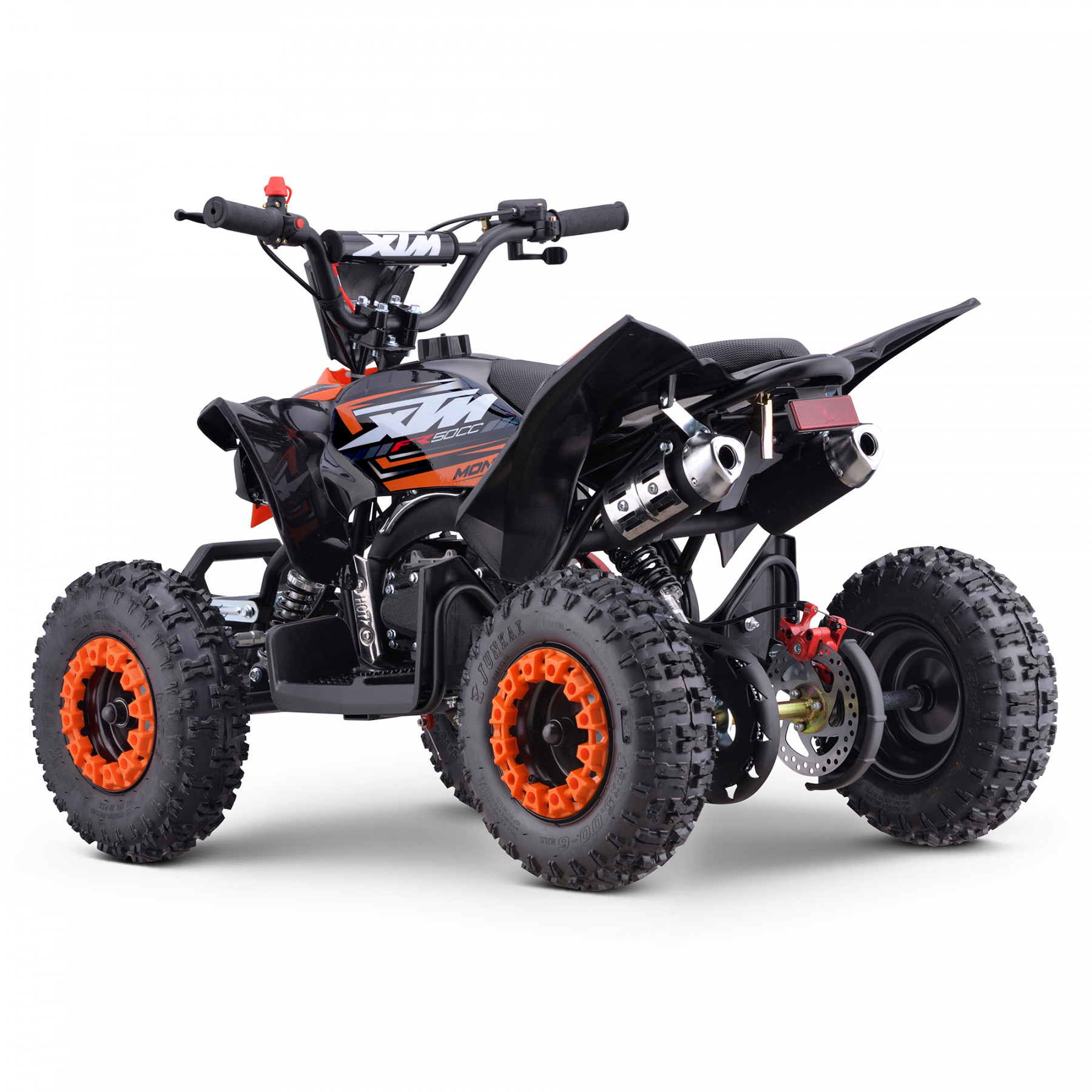XTM MONSTER 50cc PETROL QUAD BIKE ORANGE