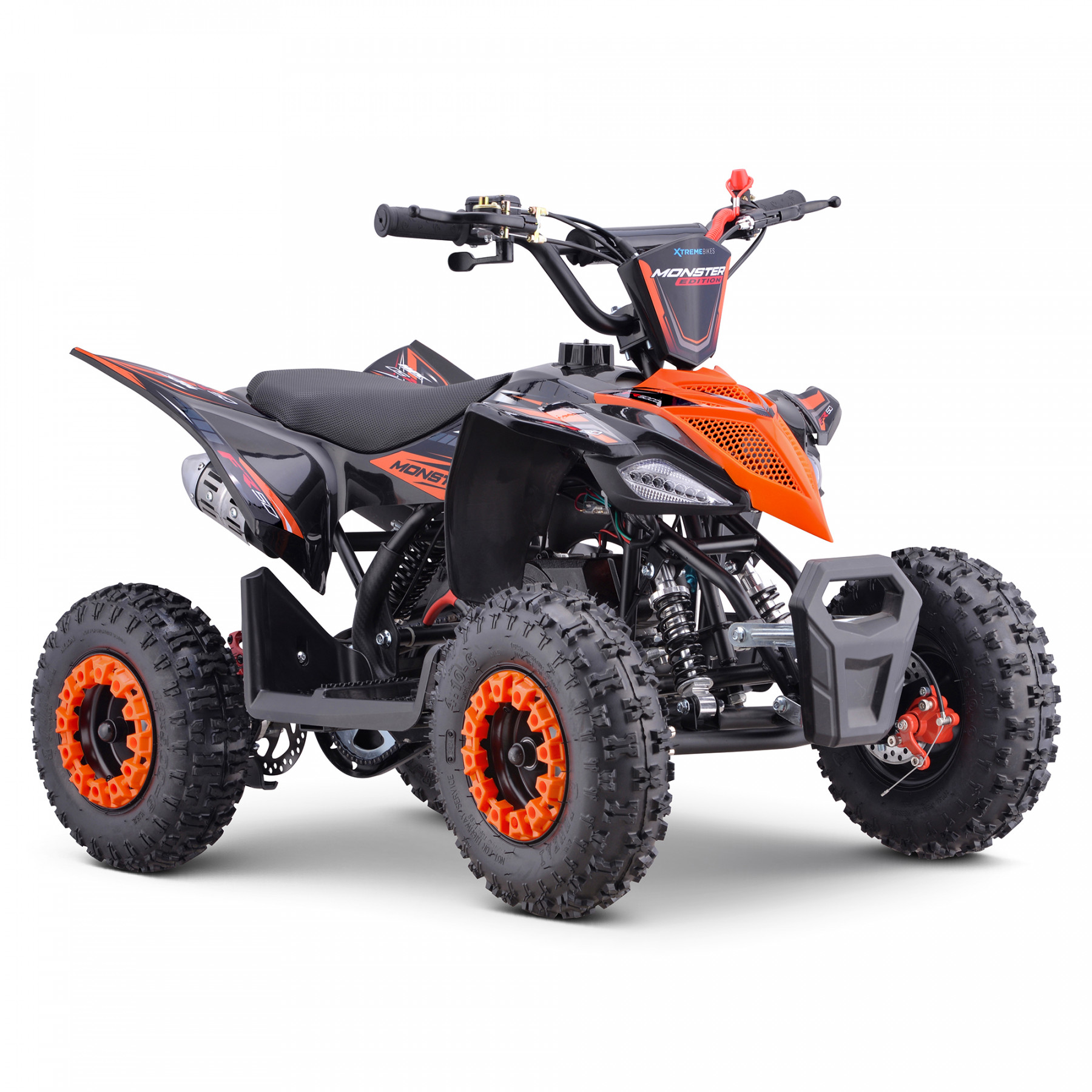 XTM MONSTER 50cc PETROL QUAD BIKE ORANGE