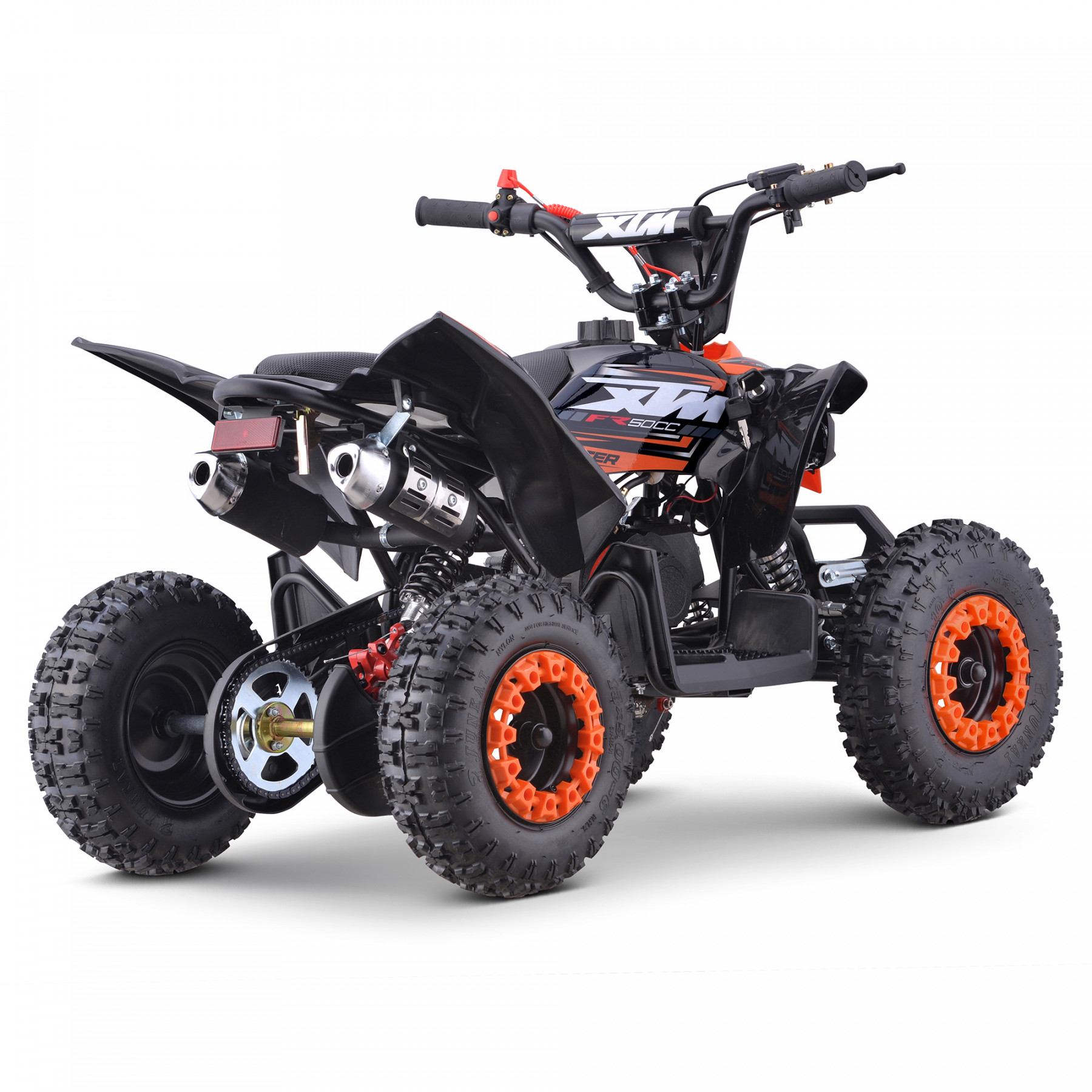 XTM MONSTER 50cc PETROL QUAD BIKE ORANGE
