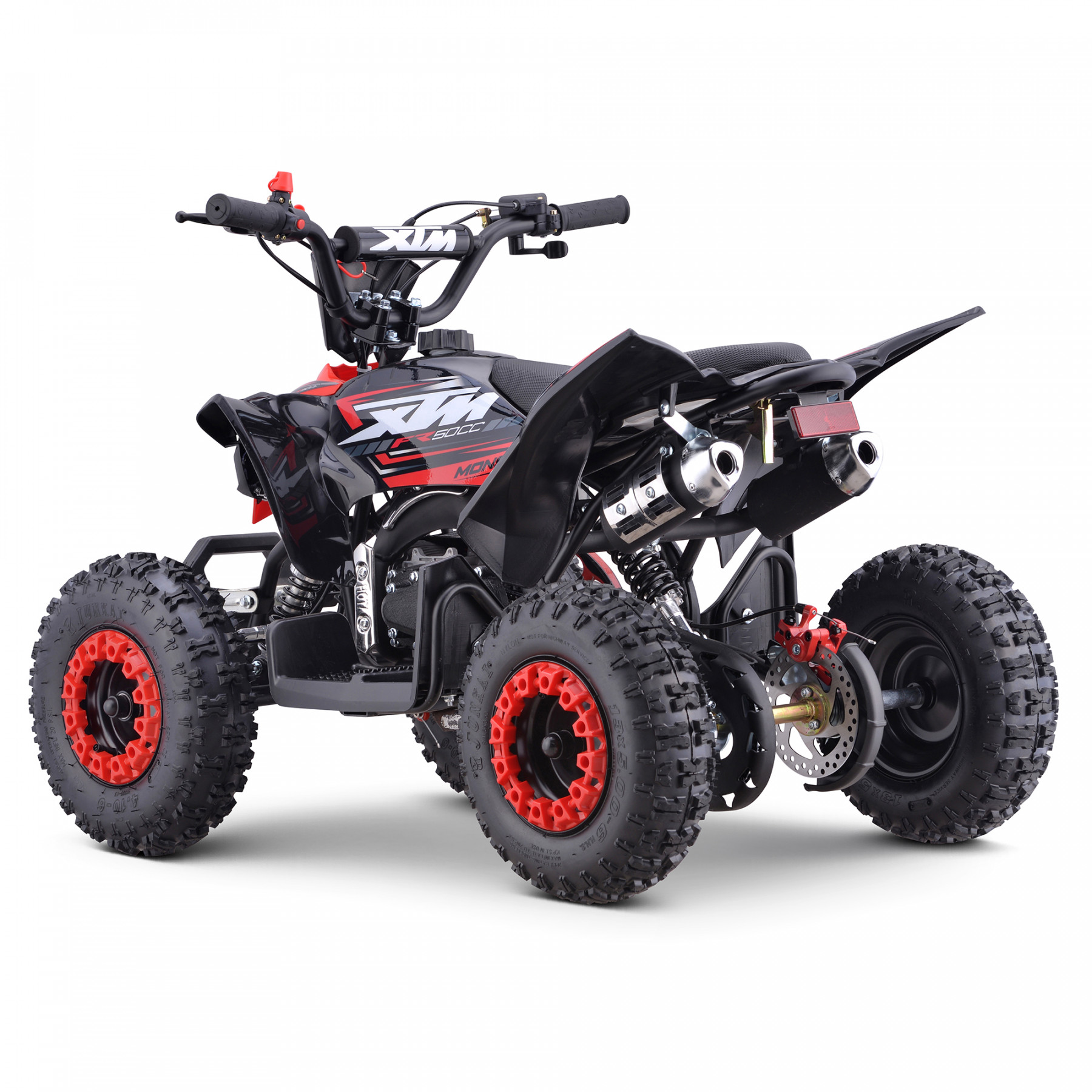 XTM MONSTER 50cc PETROL QUAD BIKE RED