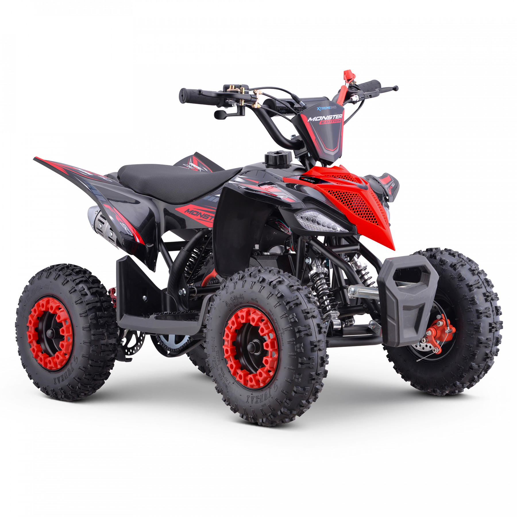 XTM MONSTER 50cc PETROL QUAD BIKE RED