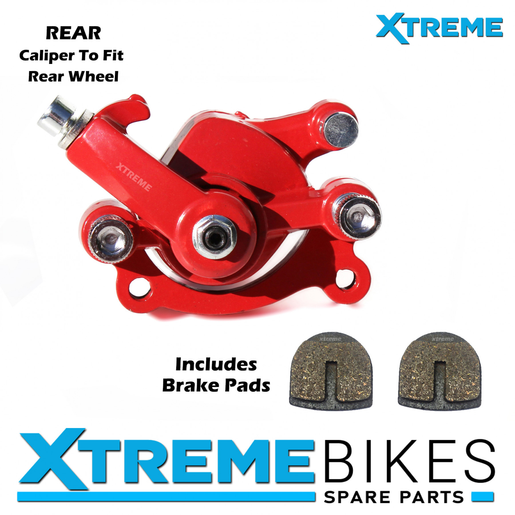 MINI DIRT BIKE RED REAR BRAKE CALIPER 