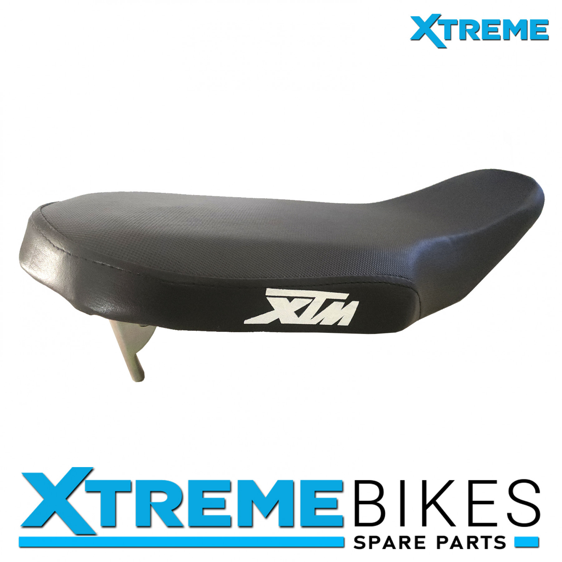 XTM RACING QUAD BIKE REPLACEMENT SEAT BLACK TYPE 2