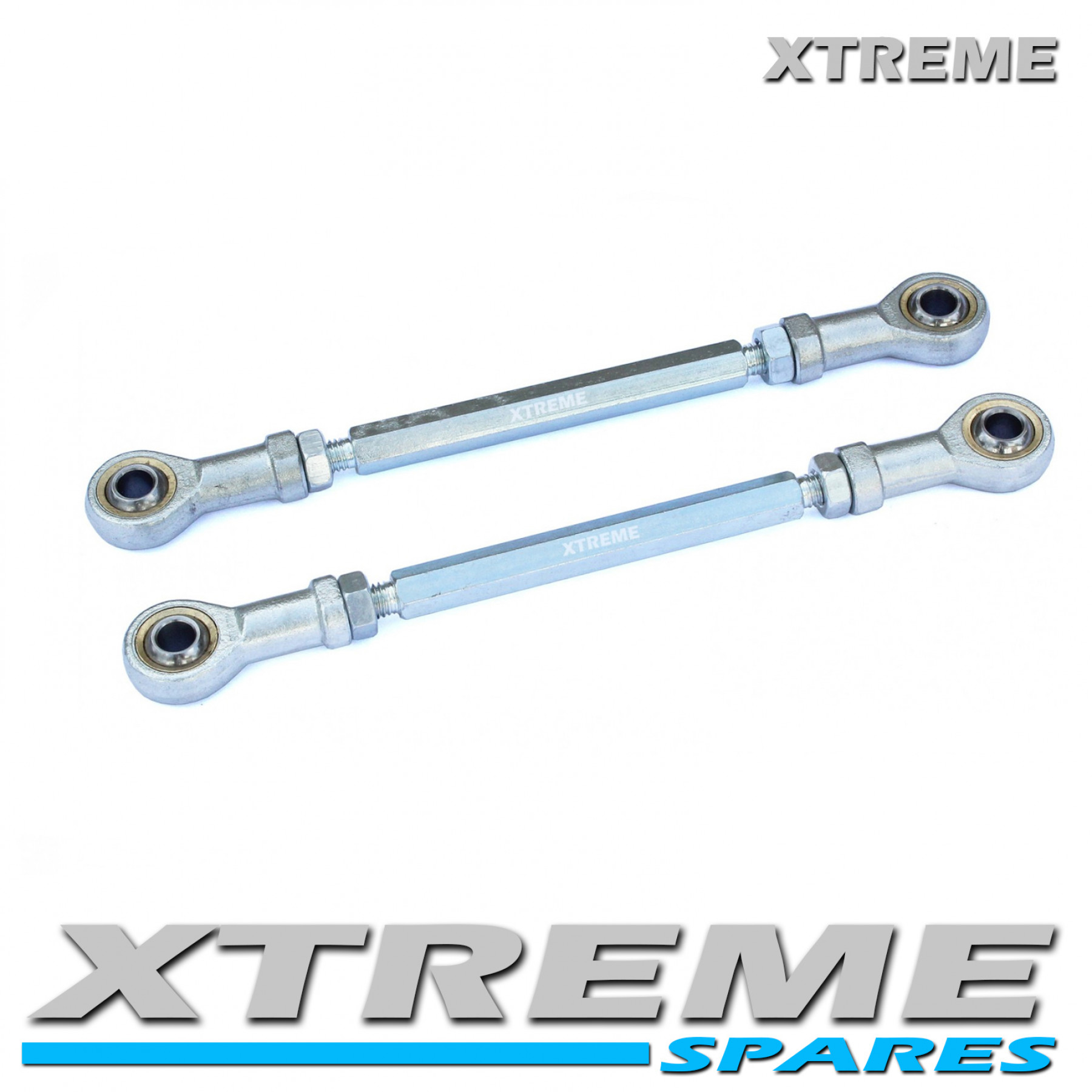 XTM RACING QUAD HIGH QUALITY 2 X STEERING TRACK ROD ENDS 165MM - 175MM
