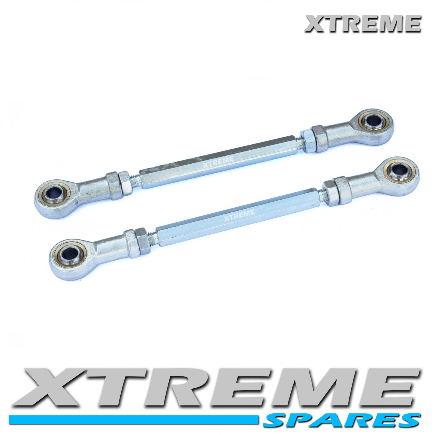 XTM RACING QUAD HIGH QUALITY 2 X STEERING TRACK ROD ENDS 145MM - 160MM