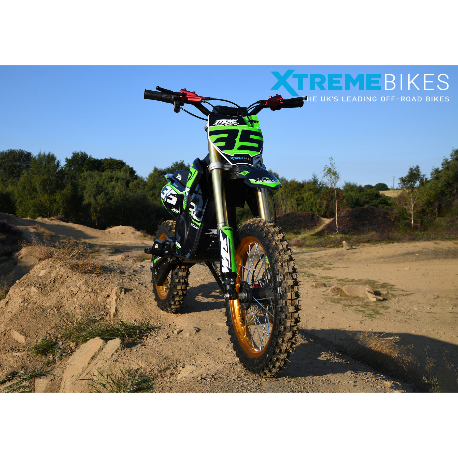 2026 XTM MXPRO 60V 2000W LITHIUM ELECTRIC DIRT BIKE BIG 14/12