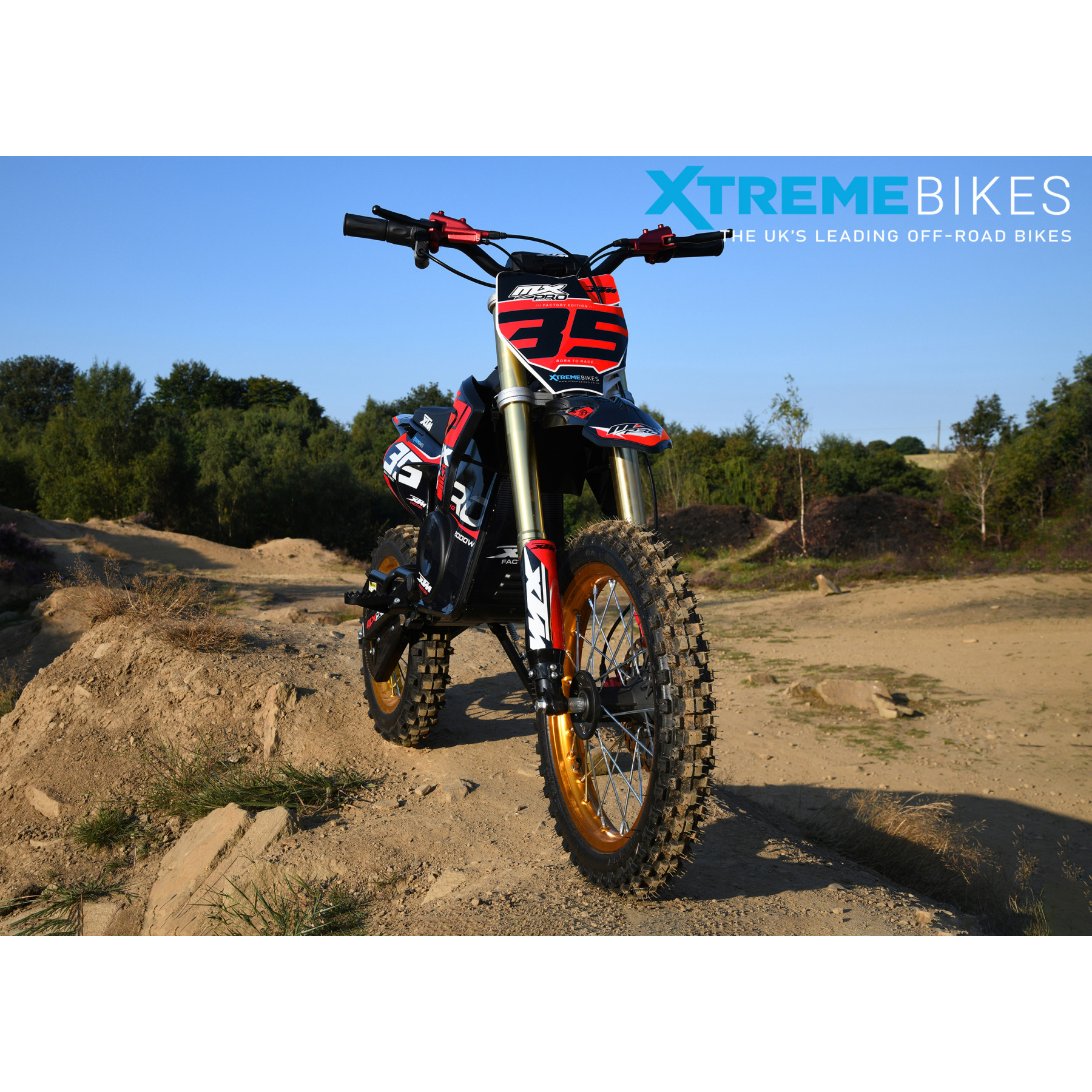 2026 XTM MXPRO 60V 2000W LITHIUM ELECTRIC DIRT BIKE BIG 14/12