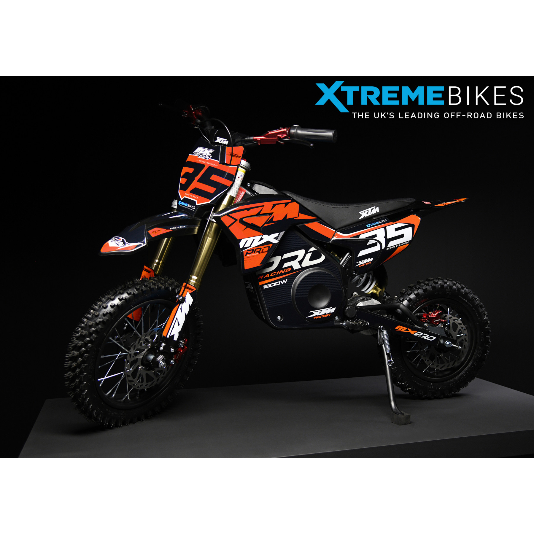 2026 XTM MXPRO 48V 1600W LITHIUM ELECTRIC DIRT BIKE 12/10