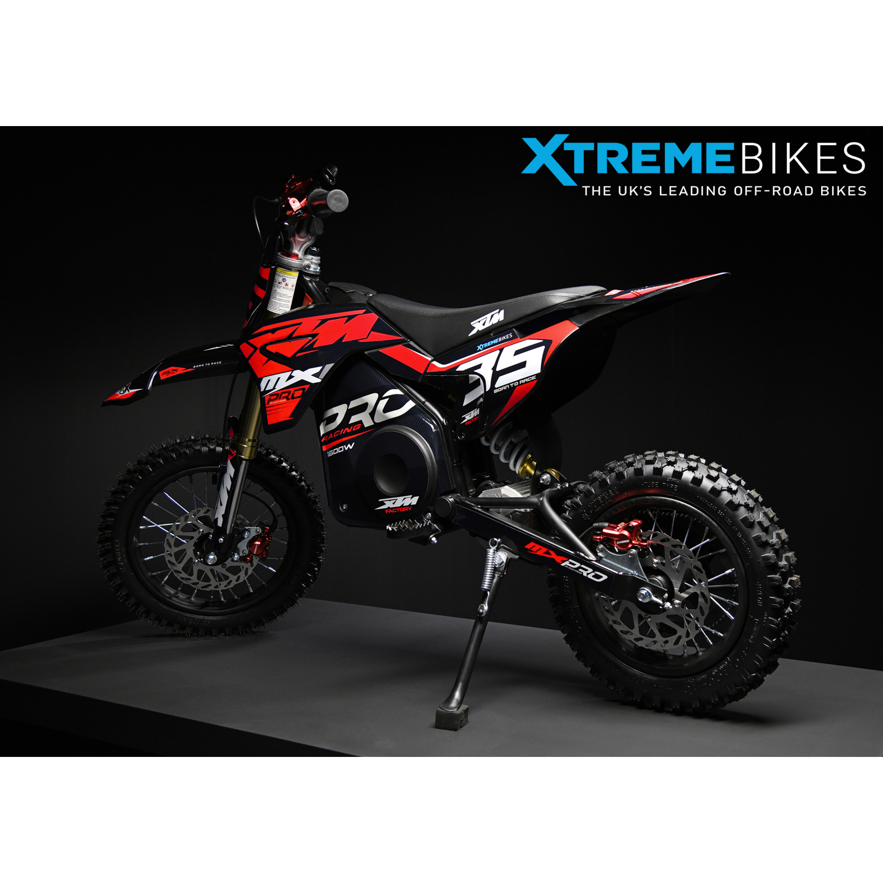 2026 XTM MXPRO 48V 1600W LITHIUM ELECTRIC DIRT BIKE 12/10