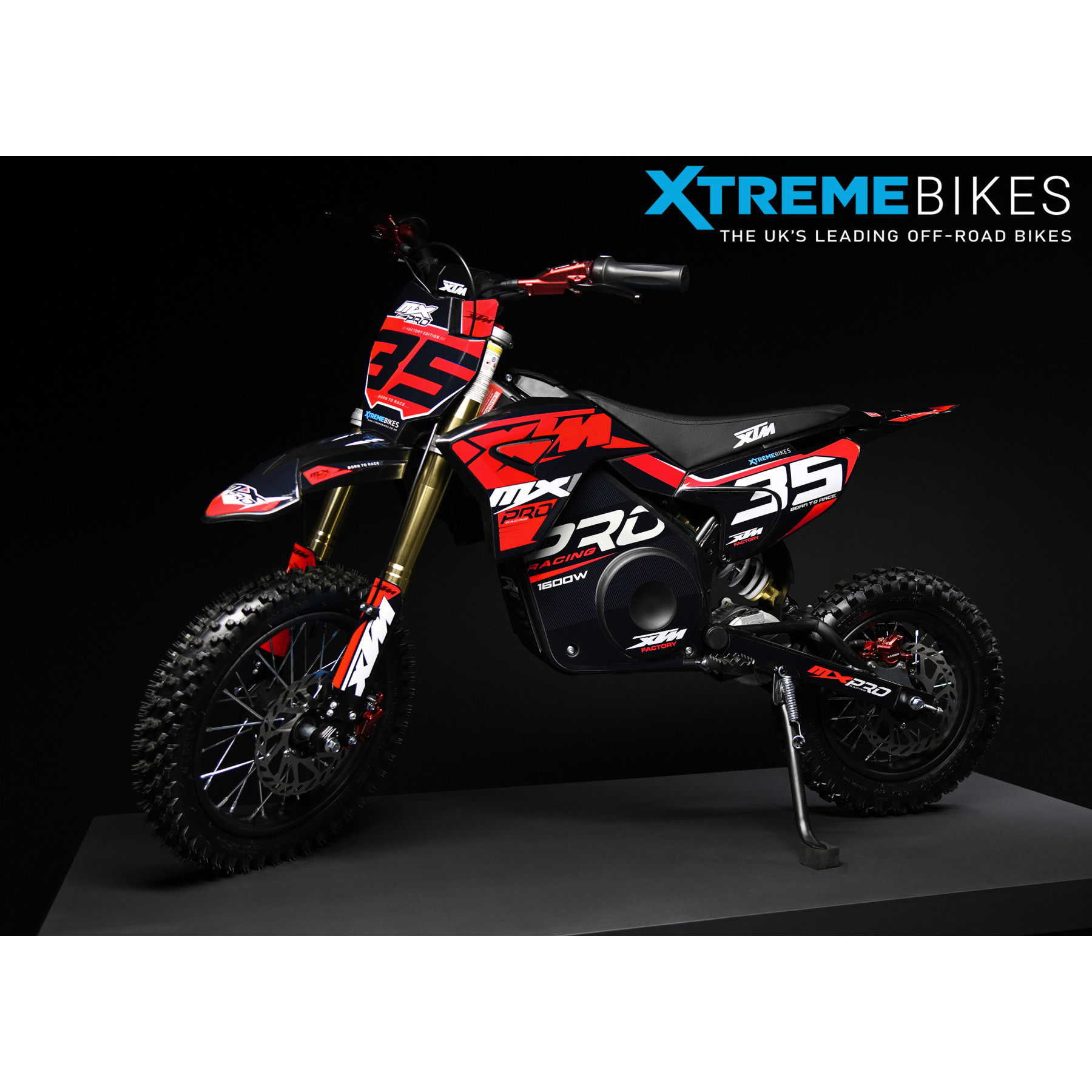 2026 XTM MXPRO 48V 1600W LITHIUM ELECTRIC DIRT BIKE 12/10