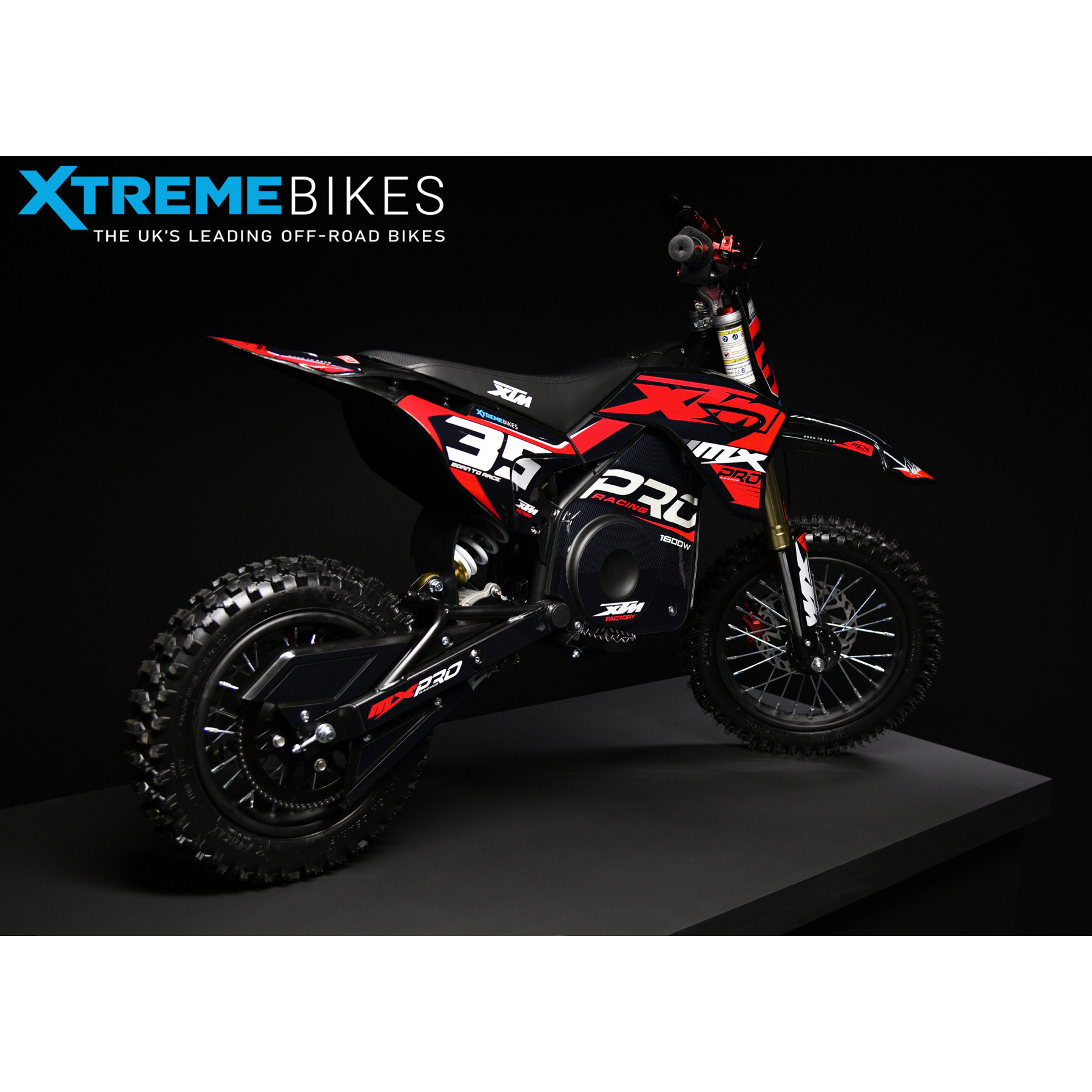 2026 XTM MXPRO 48V 1600W LITHIUM ELECTRIC DIRT BIKE 12/10