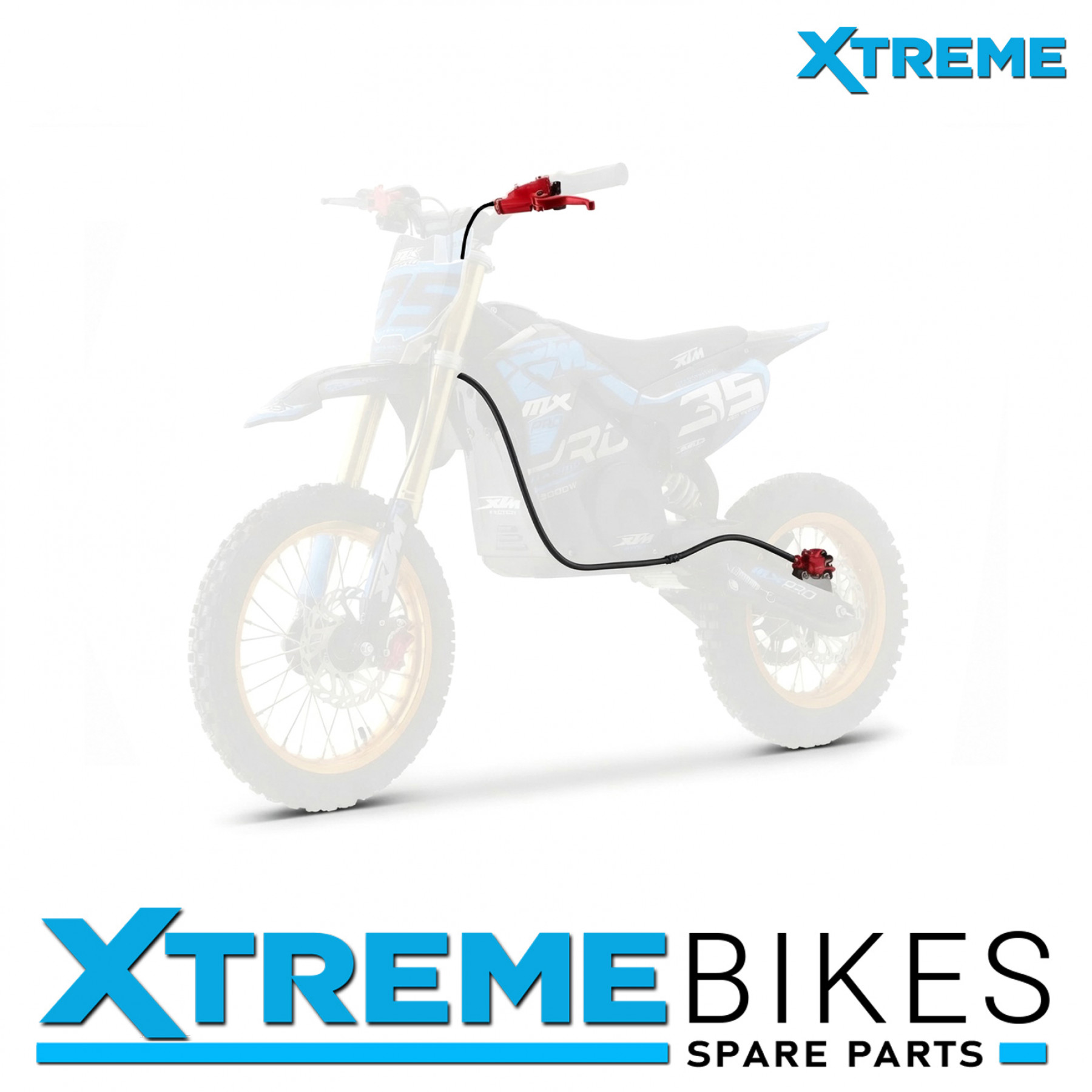 XTREME ELECTRIC XTM MXPRO 48V REPLACEMENT COMPLETE REAR HYDRAULIC BRAKES