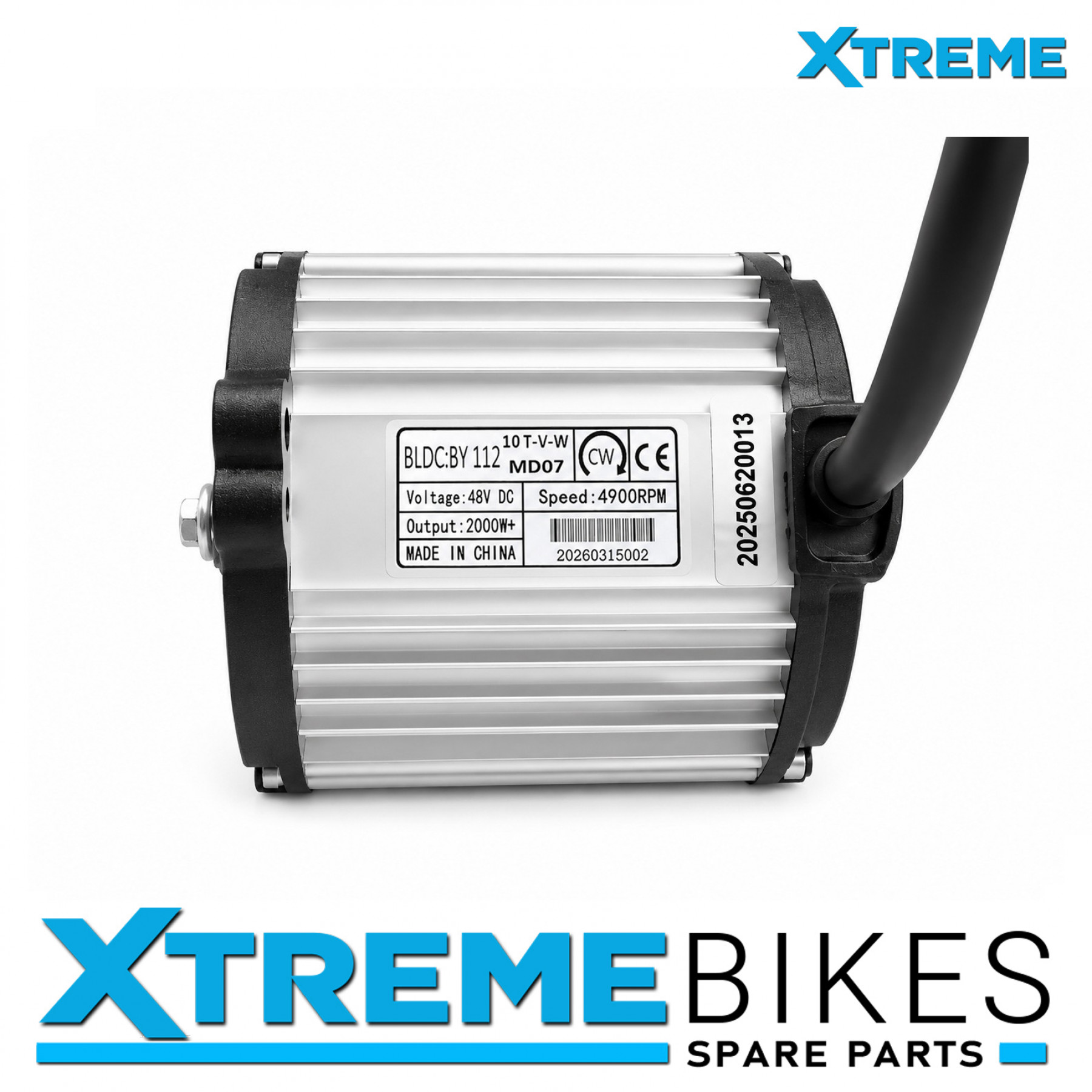 XTM MX-PRO 48V 2000W COMPLETE REPLACEMENT MOTOR BLDC:BY112