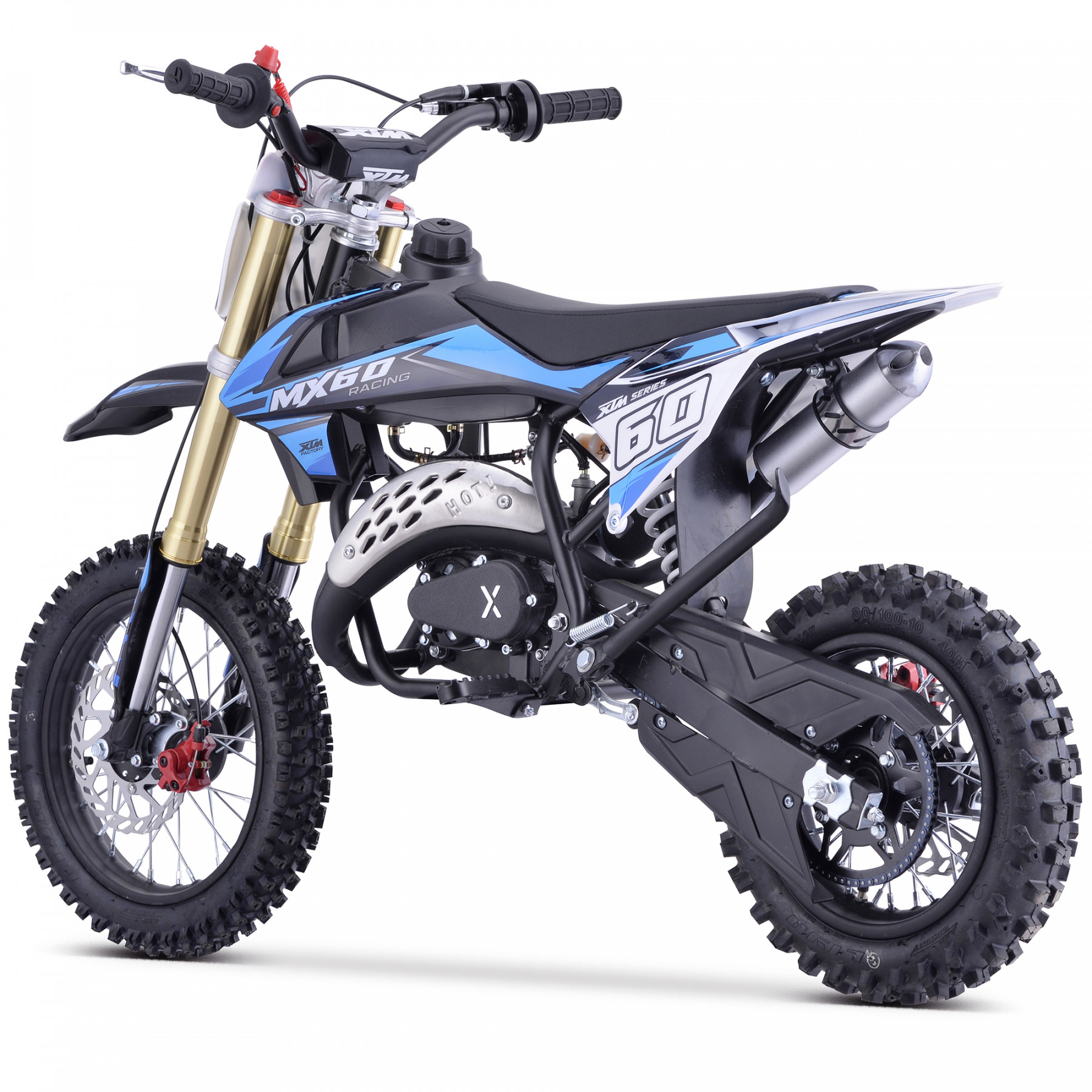 XTM MX60 RACING 60CC DIRT BIKE BLUE