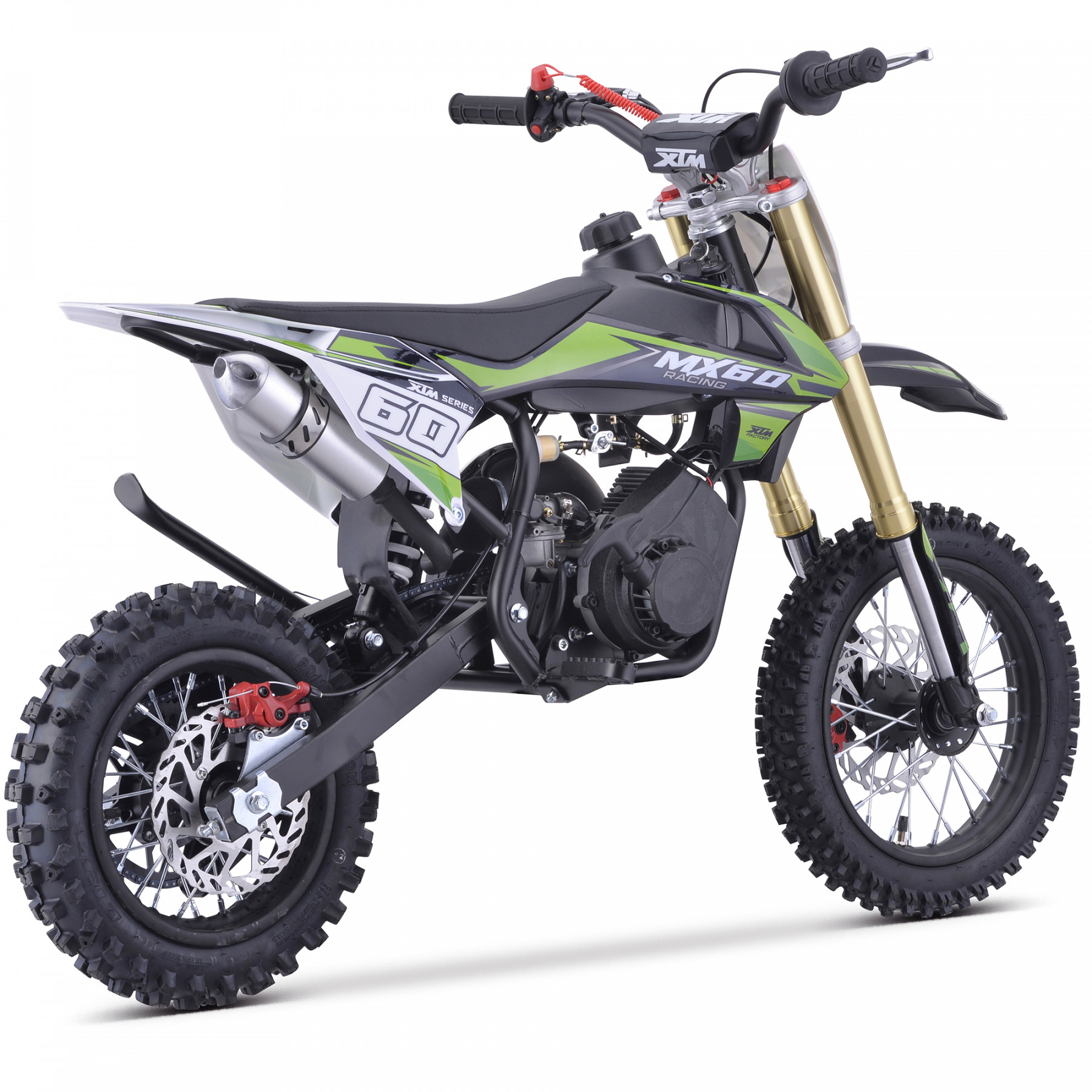 XTM MX60 RACING 60CC DIRT BIKE GREEN