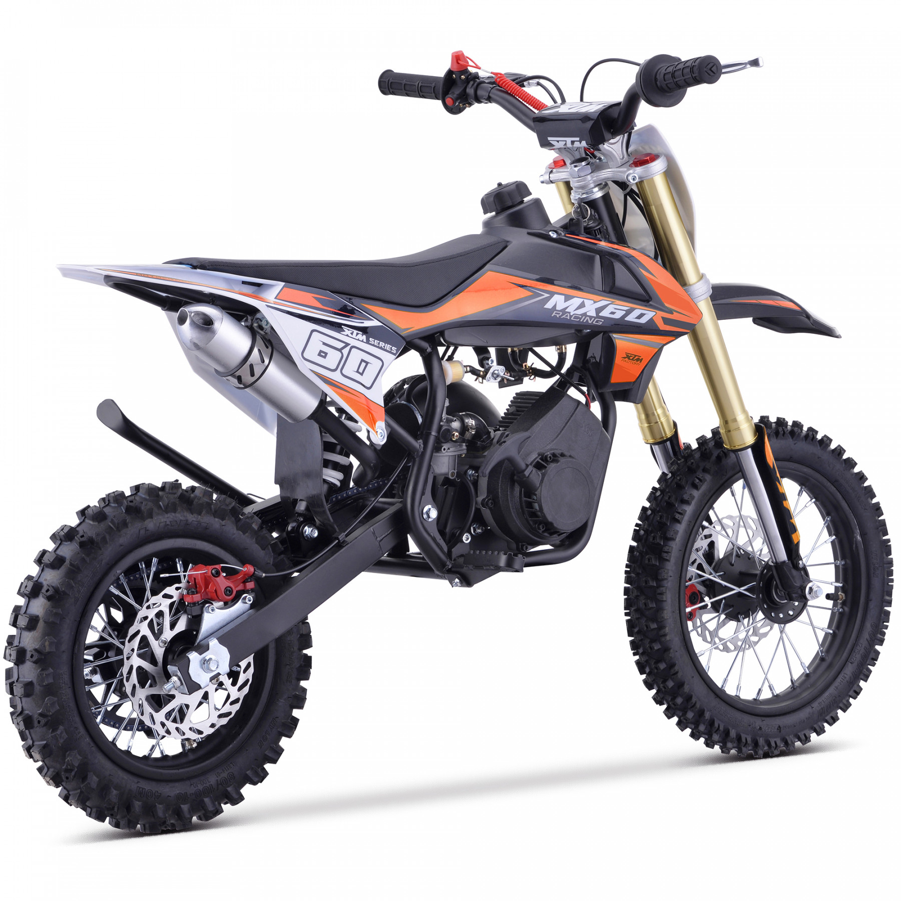 XTM MX60 RACING 60CC DIRT BIKE ORANGE