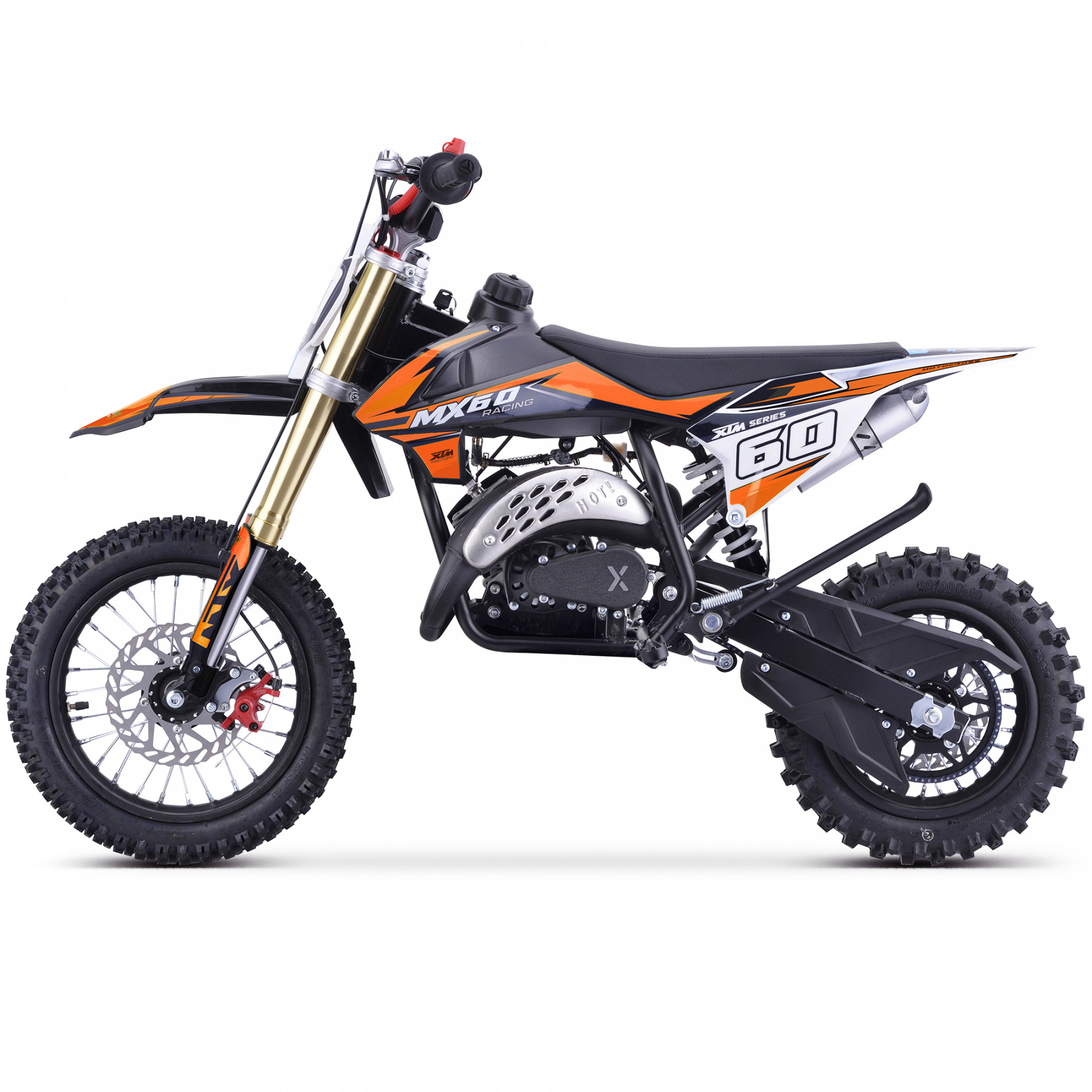 XTM MX60 RACING 60CC DIRT BIKE ORANGE