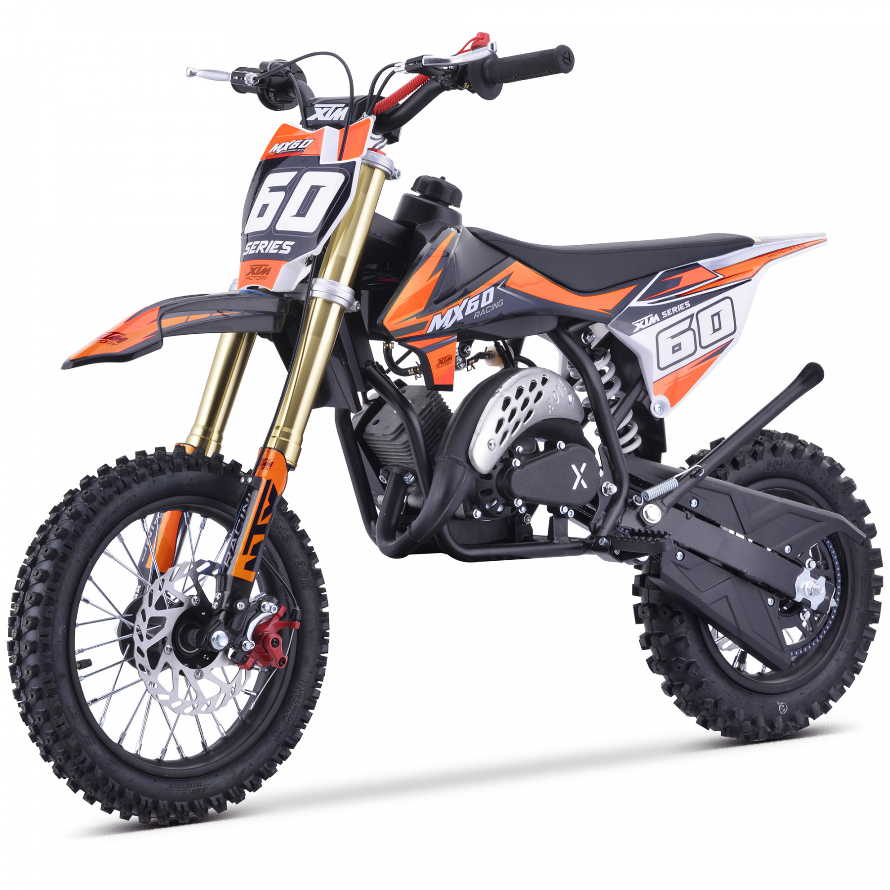 XTM MX60 RACING 60CC DIRT BIKE ORANGE