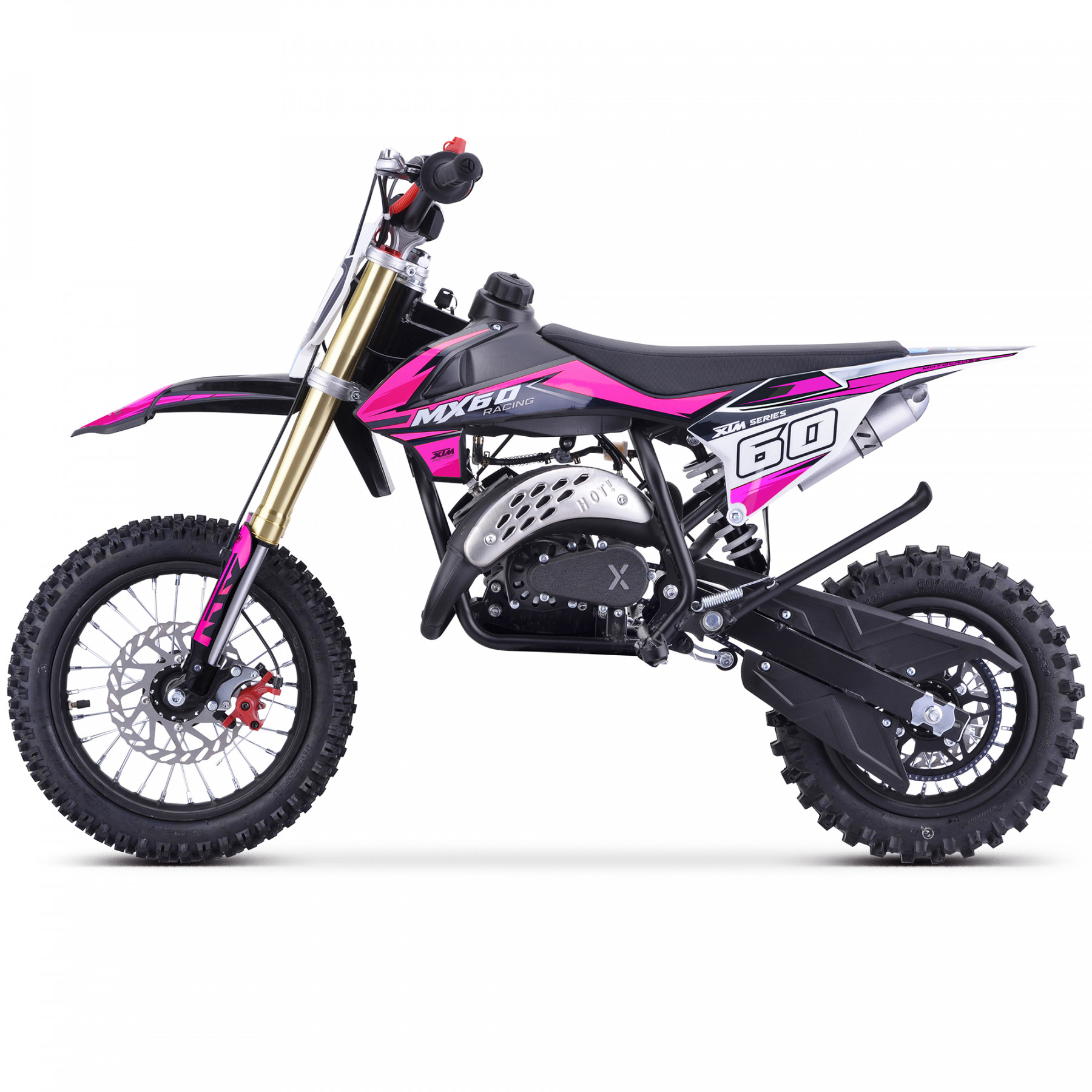 XTM MX60 RACING 60CC DIRT BIKE PINK