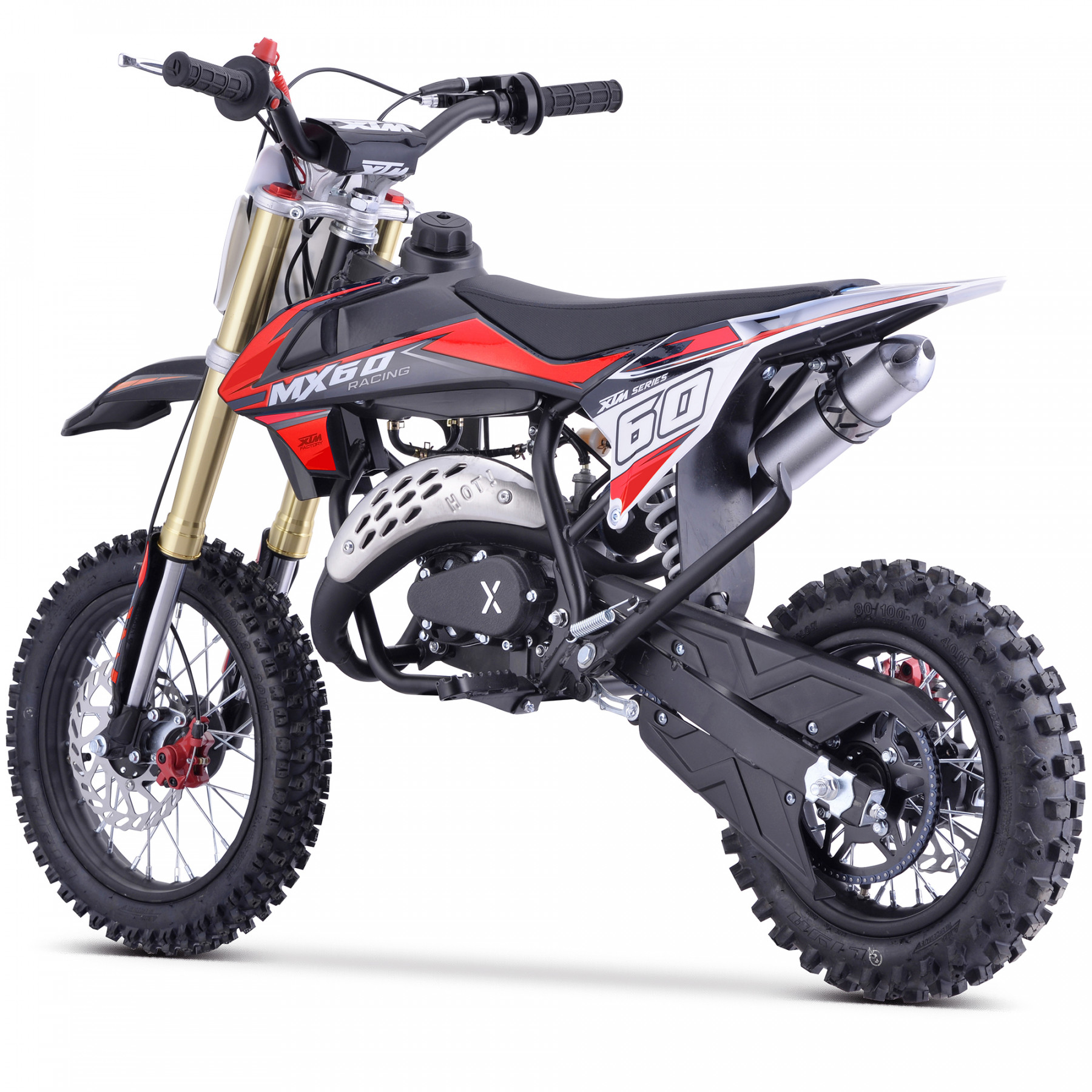 XTM MX60 RACING 60CC DIRT BIKE RED