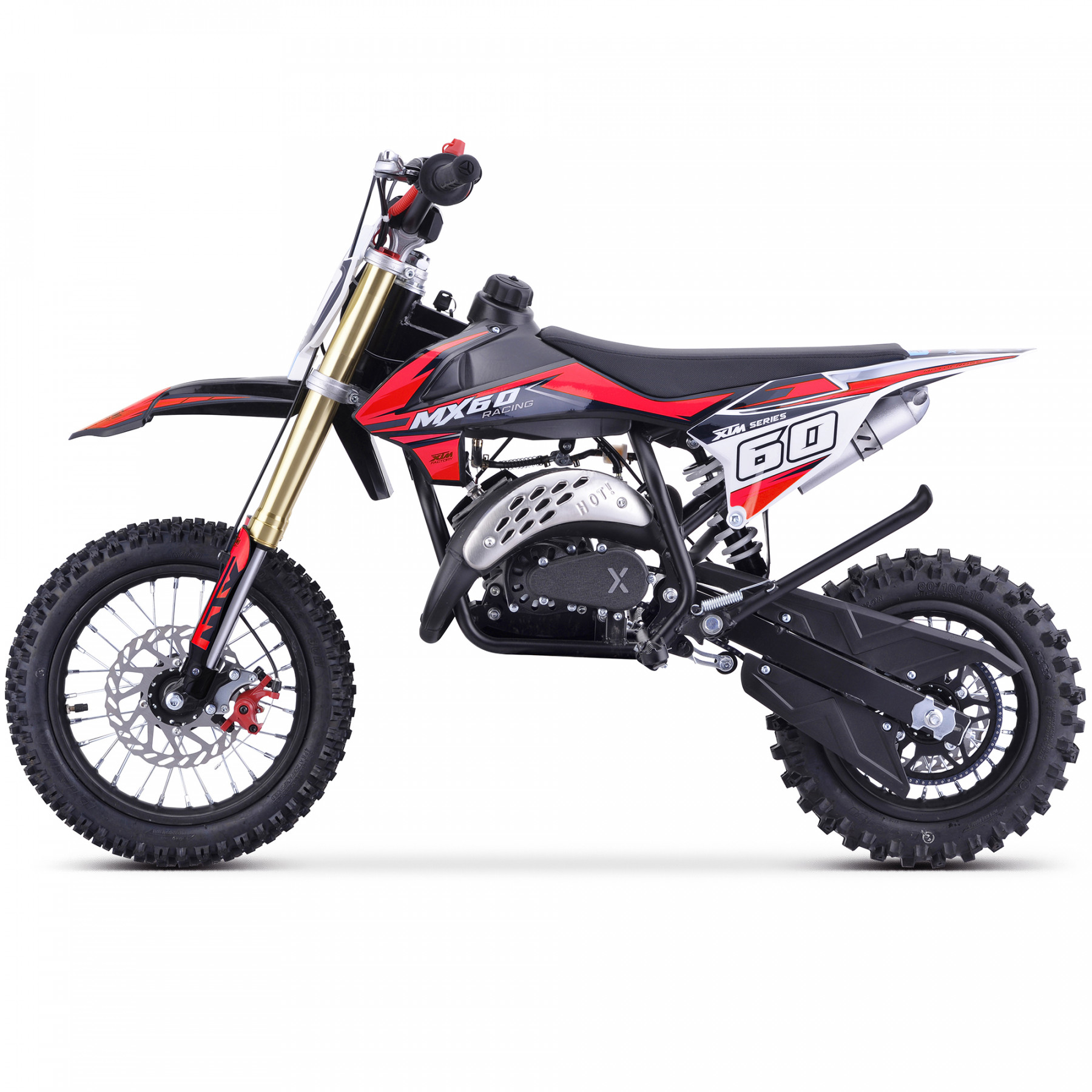 XTM MX60 RACING 60CC DIRT BIKE RED