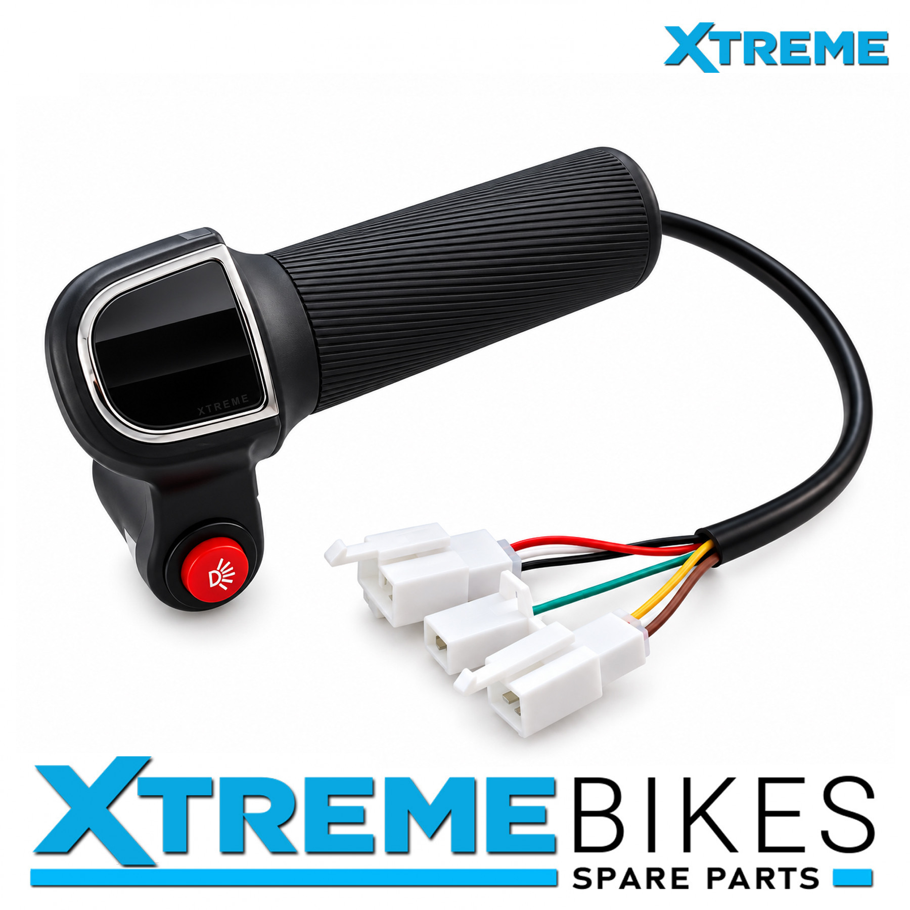 MINI QUAD 36v 800w - 1000w Twist Throttle and Battery Meter
