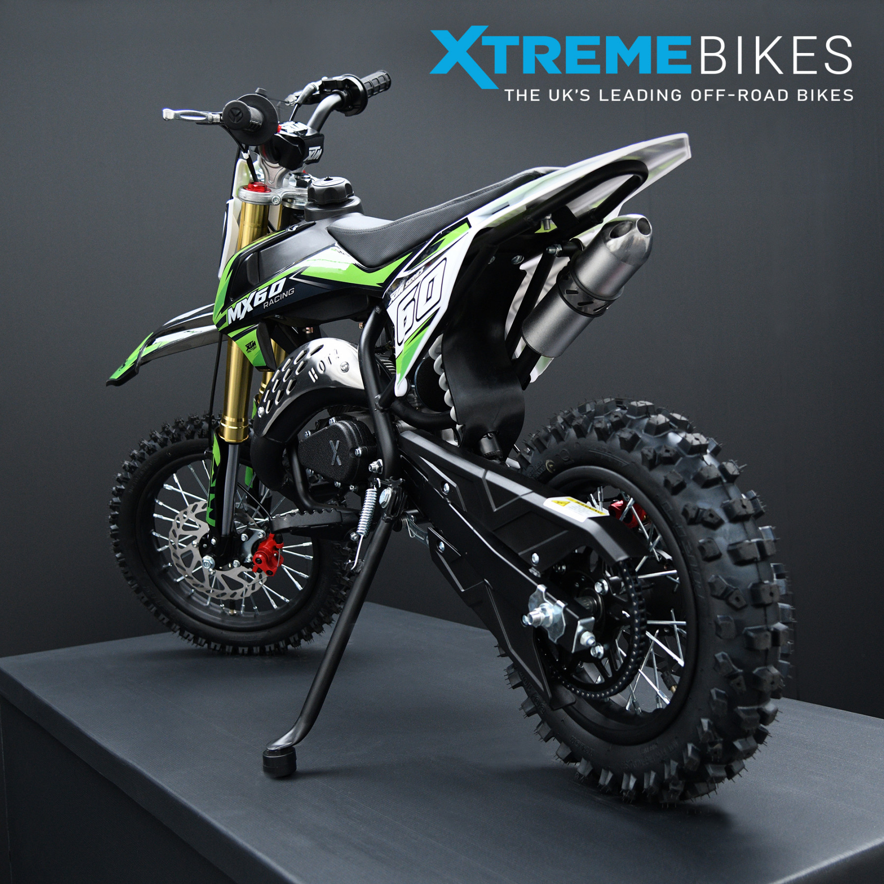 XTM MX60 RACING 60CC DIRT BIKE GREEN