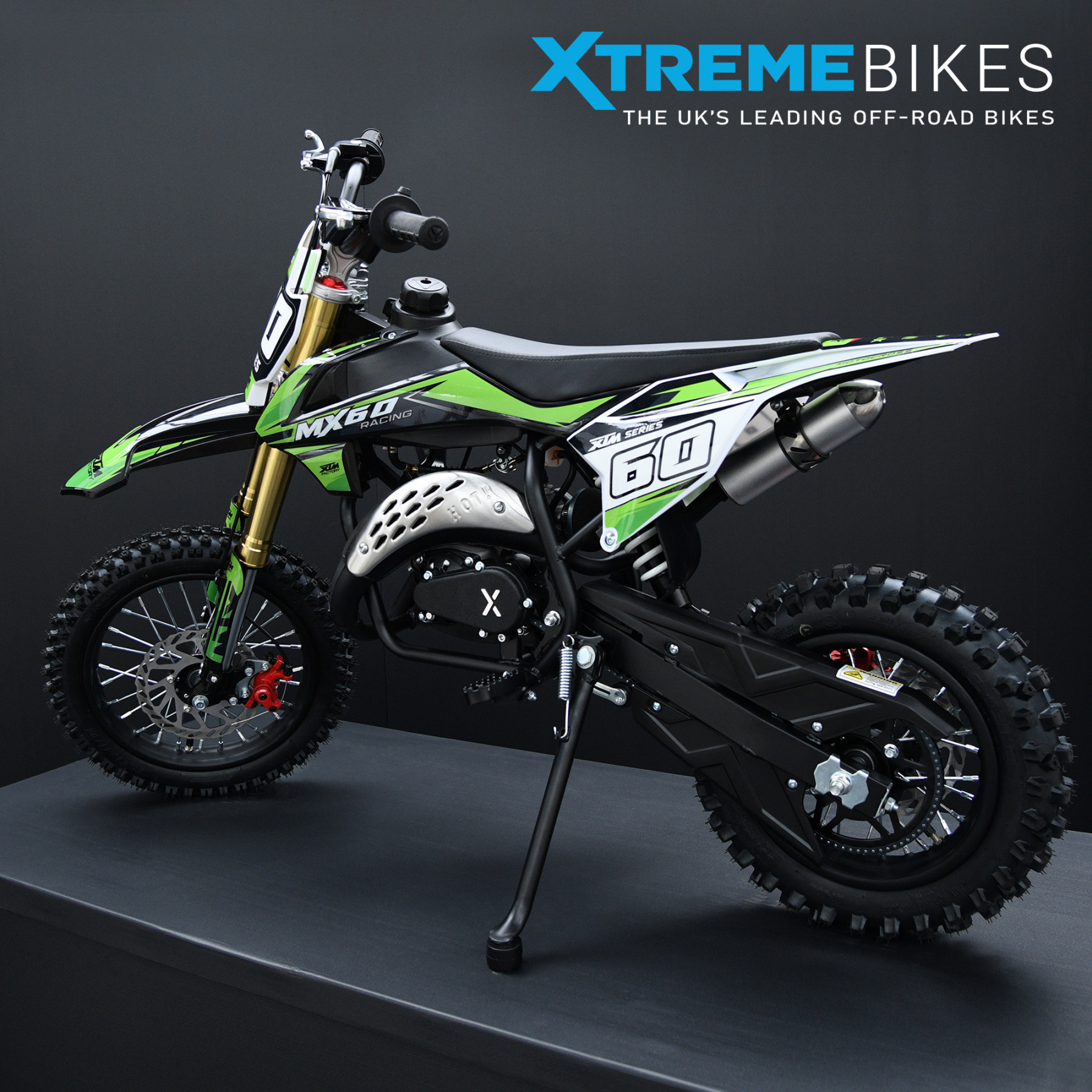 XTM MX60 RACING 60CC DIRT BIKE GREEN