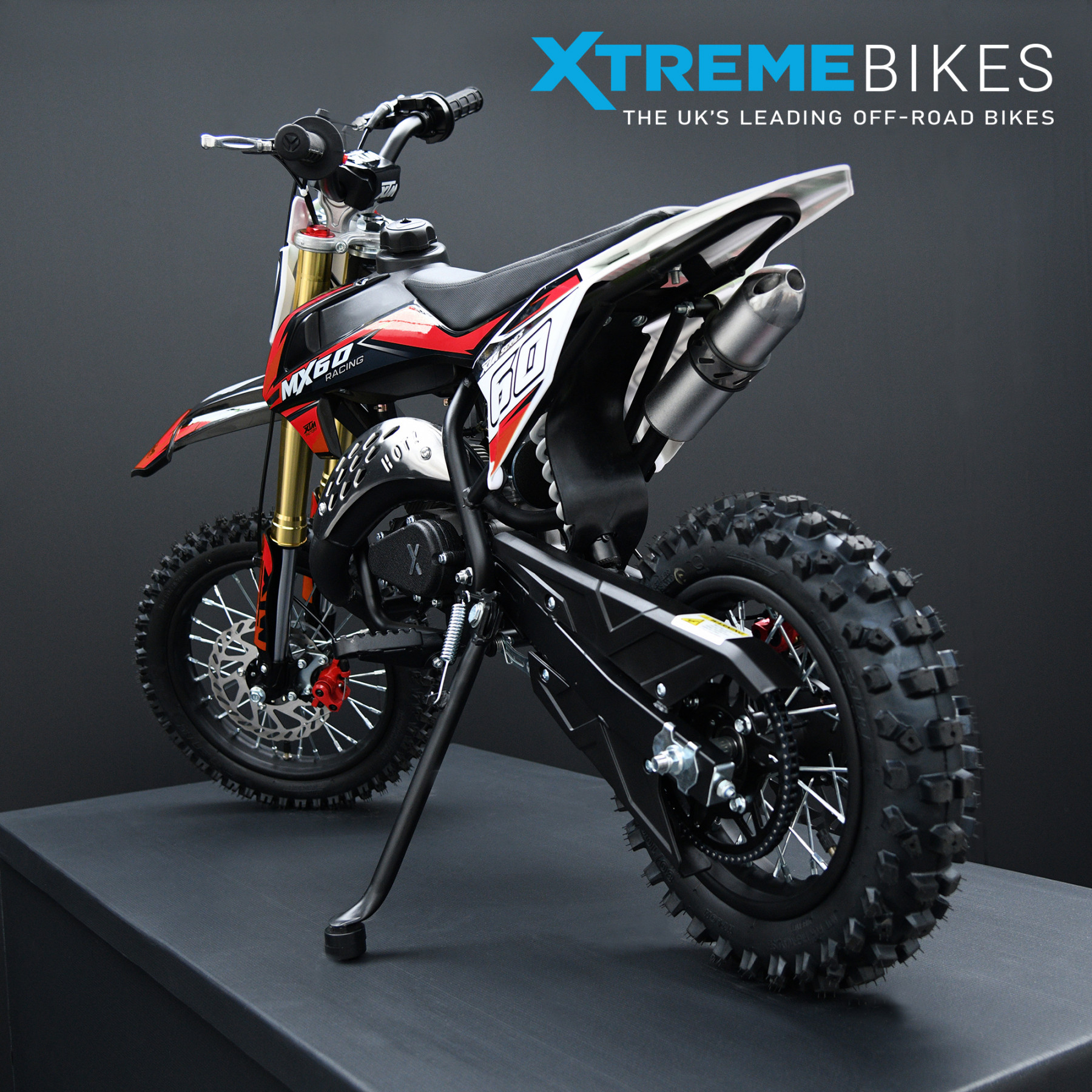 XTM MX60 RACING 60CC DIRT BIKE RED