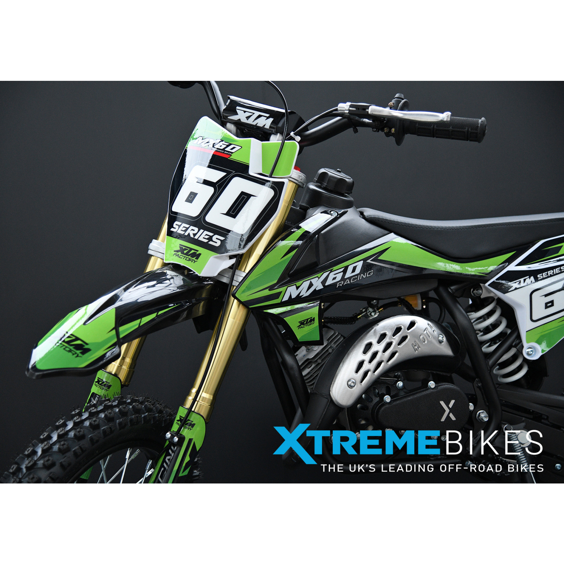 XTM MX60 RACING 60CC DIRT BIKE GREEN