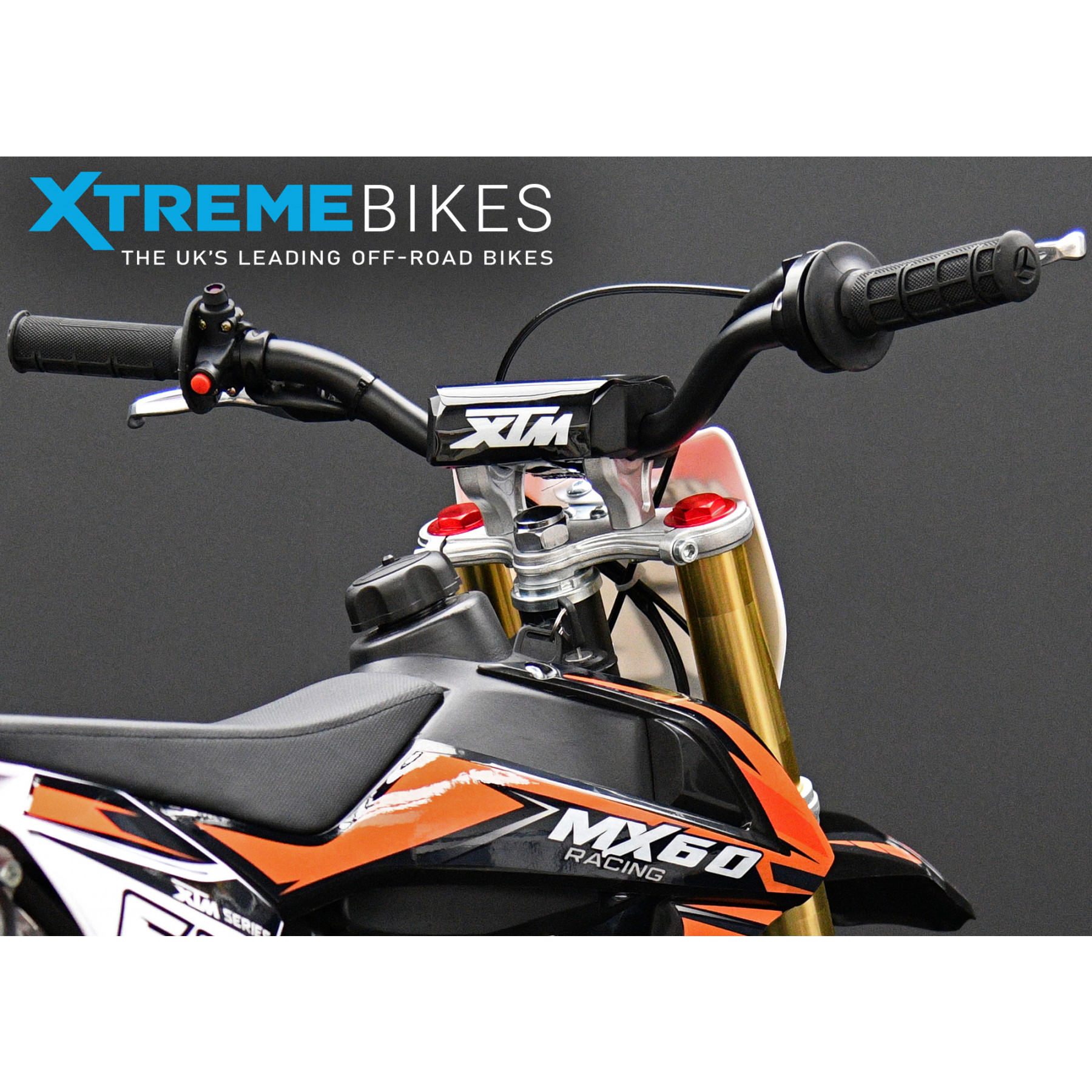XTM MX60 RACING 60CC DIRT BIKE ORANGE
