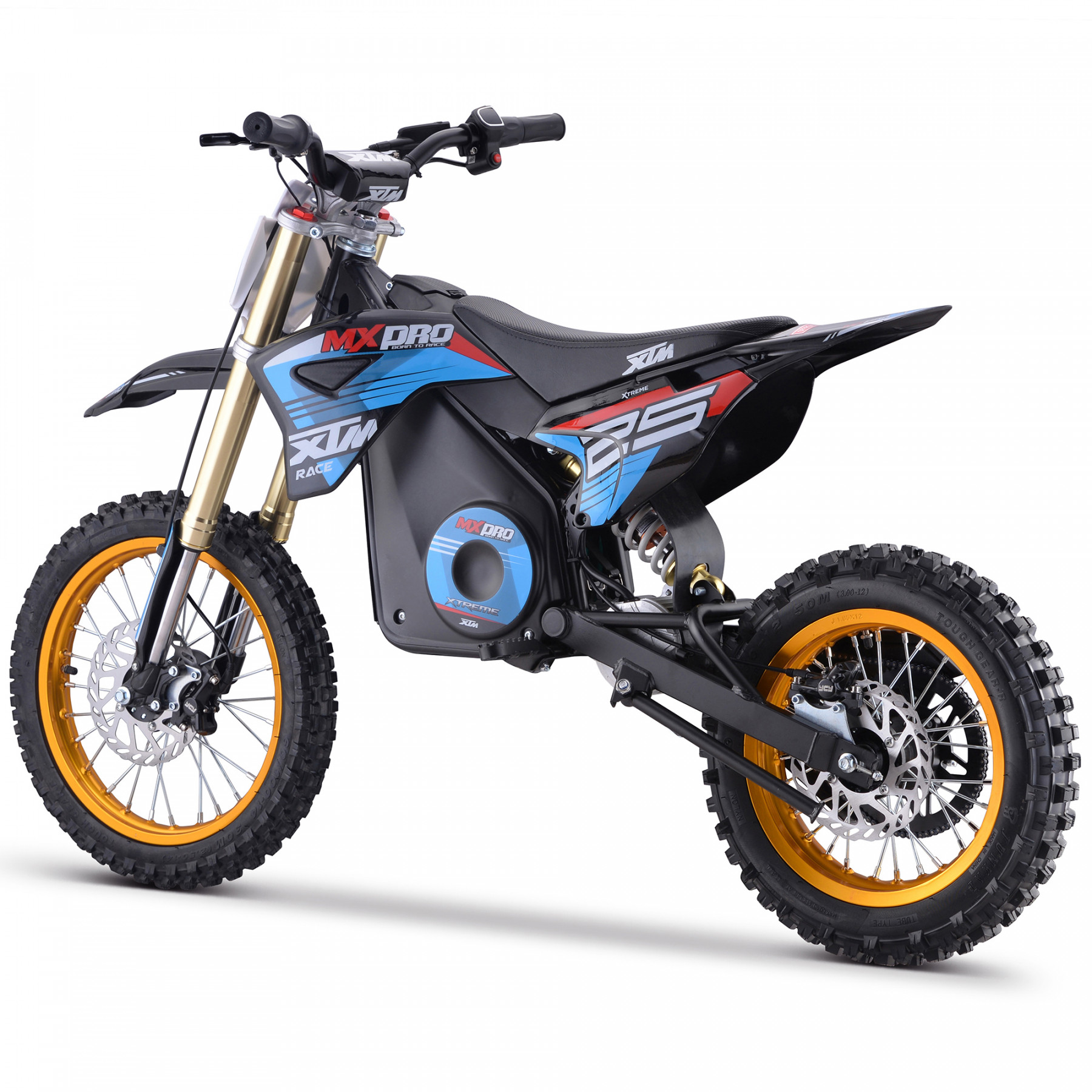 XTM MX-PRO 48V 1600W BIG WHEEL 14/12 LITHIUM DIRT BIKE BLUE