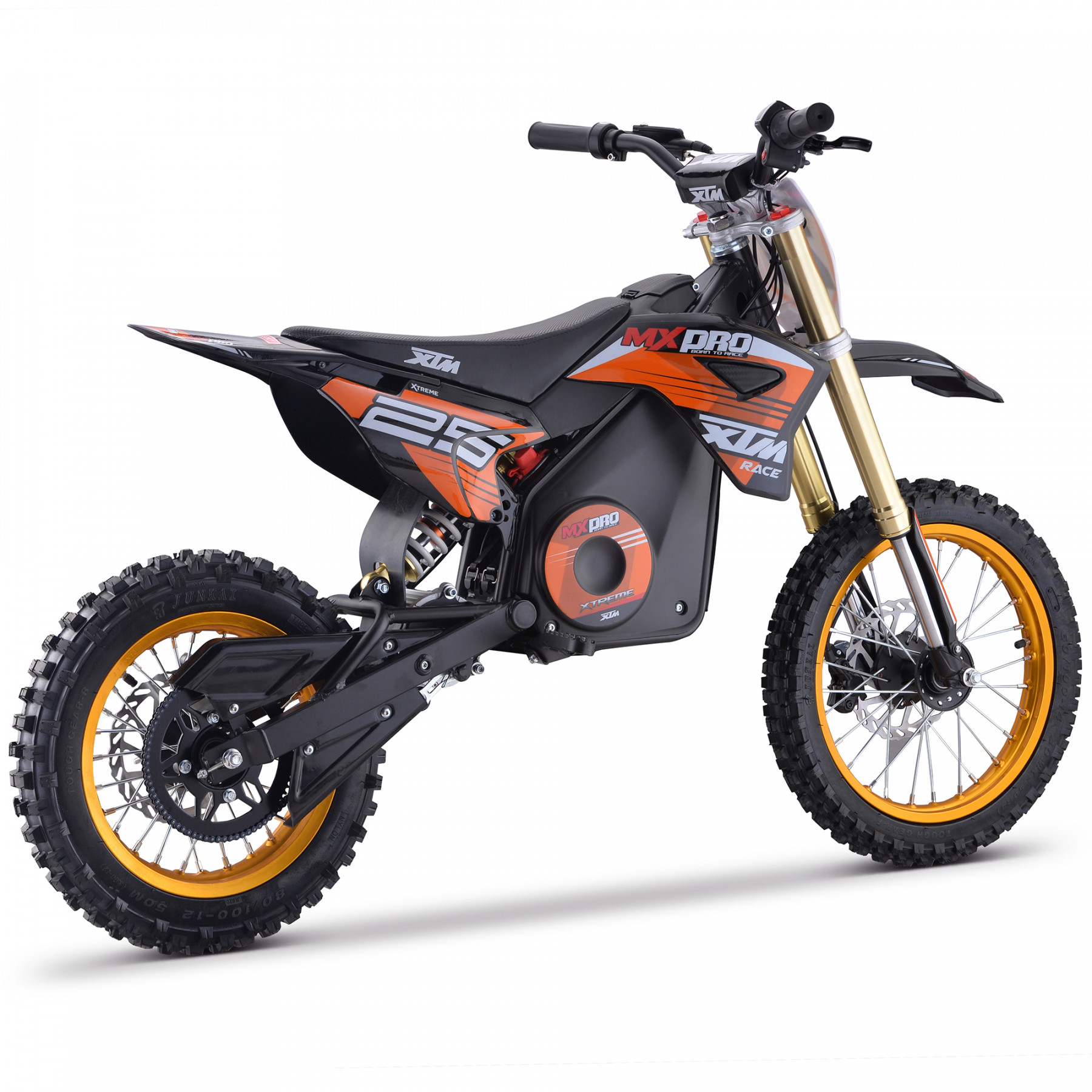 XTM MX-PRO 48V 1600W BIG WHEEL 14/12 LITHIUM DIRT BIKE ORANGE