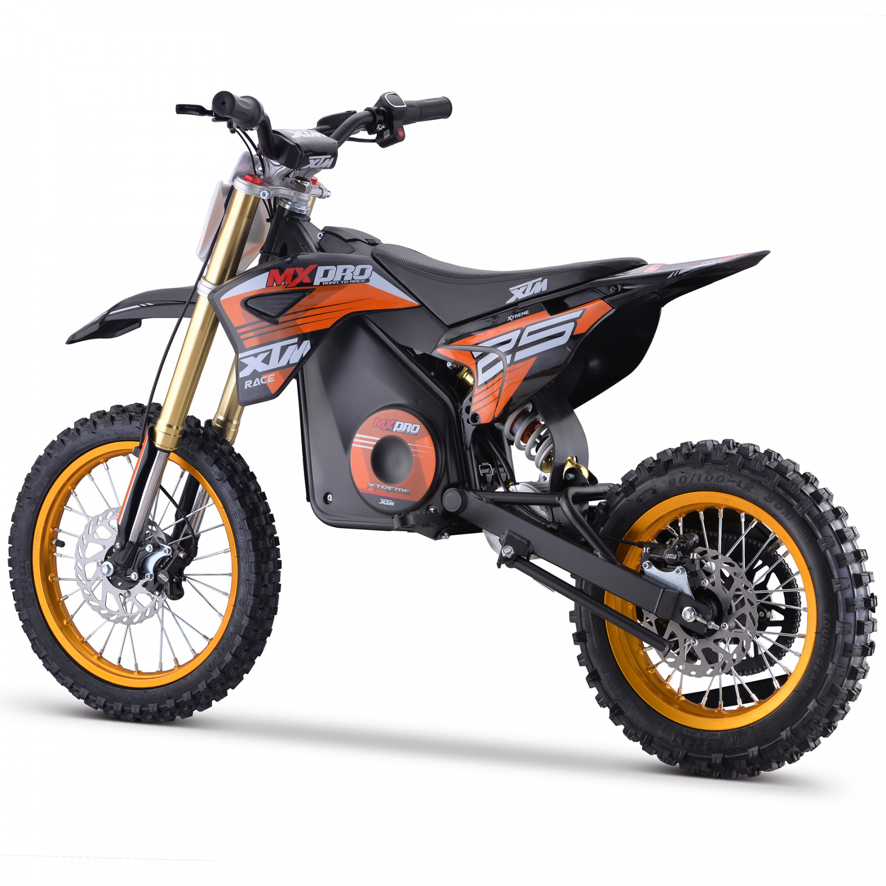 XTM MX-PRO 48V 1600W BIG WHEEL 14/12 LITHIUM DIRT BIKE ORANGE